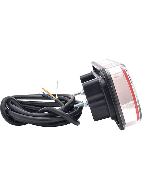Daugiafunkcinis galinis LH žibintas LED, stačiakampis, 12-24V, 200.5x85x40mm, Kramp 5 Daugiafunkcinis galinis LH žibintas LED, stačiakampis, 12-24V, 200.5x85x40mm, Kramp 5