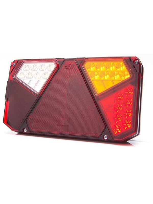 Daugiafunkcinis galinis RH žibintas LED, stačiakampis, 12-24 V, 242x134x36,5 mm, Kramp Daugiafunkcinis galinis RH žibintas LED, stačiakampis, 12-24 V, 242x134x36,5 mm, Kramp