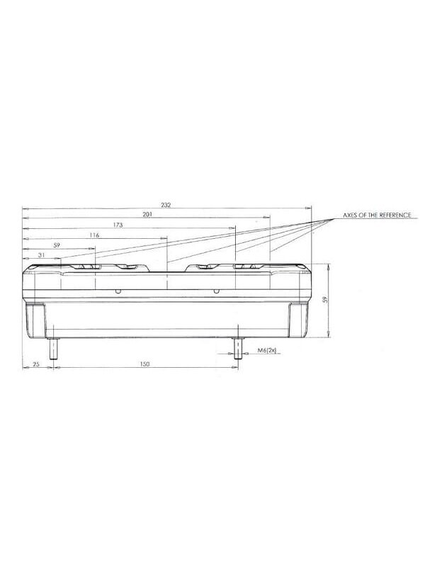 Daugiafunkcinis galinis RH žibintas LED, stačiakampis, 12-24V, 232x142x59mm, 5 kontaktų, Kramp 6 Daugiafunkcinis galinis RH žibintas LED, stačiakampis, 12-24V, 232x142x59mm, 5 kontaktų, Kramp 6