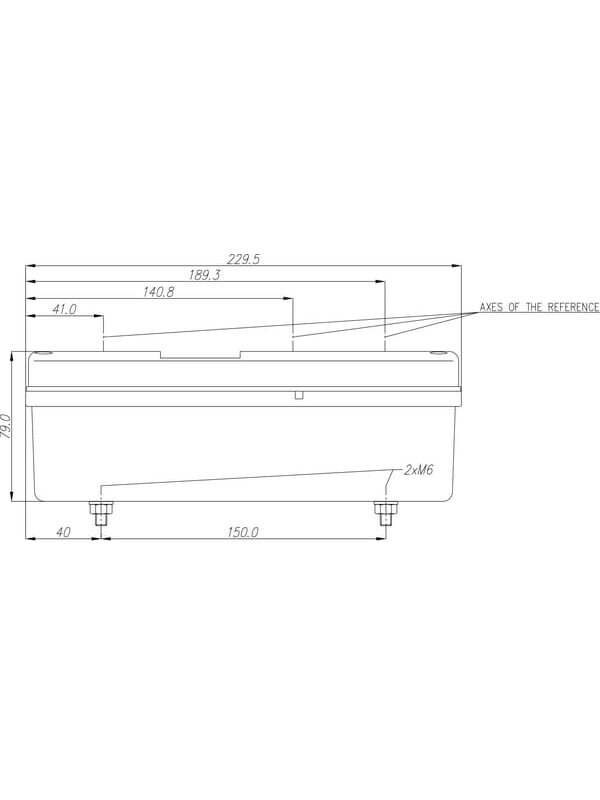 Daugiafunkcinis galinis RH žibintas stačiakampis, 12/24V, 229.5x110x79mm, gopart 9