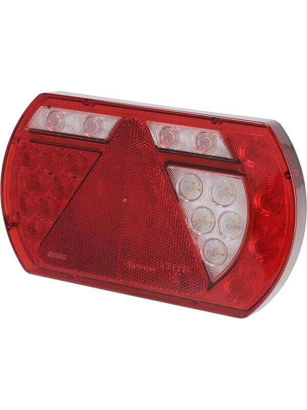 Daugiafunkcinis galinis žibintas LED, SMART, 12V, 236x140x24,3 mm, 5 kontaktų bajonetas, Kramp Daugiafunkcinis galinis žibintas LED, SMART, 12V, 236x140x24,3 mm, 5 kontaktų bajonetas, Kramp