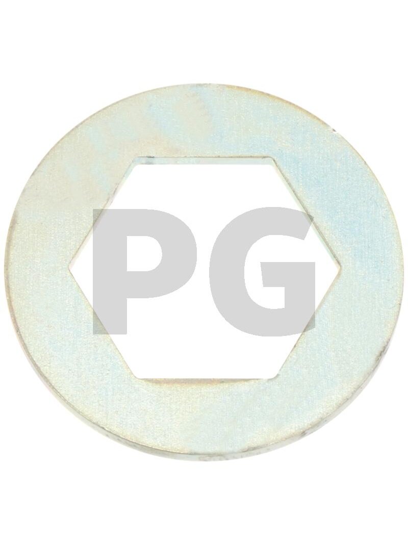 Diskas With hexagonal hole, 23 x 41 x 2 mm