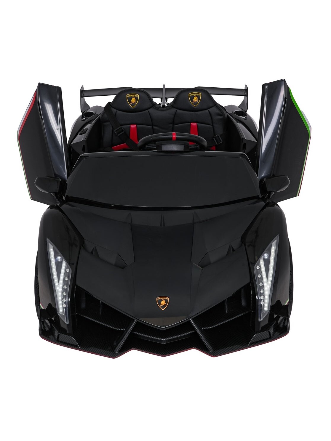 Elektromobilis vaikams Lamborghini VeneNe Black 8 Elektromobilis vaikams Lamborghini VeneNe Black 8
