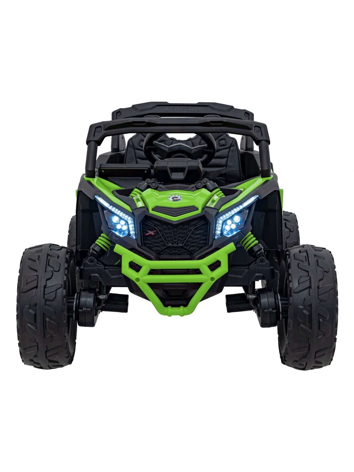 Elektromobilis vaikams ATV CAN-AM Maverick Green 1 Elektromobilis vaikams ATV CAN-AM Maverick Green 1