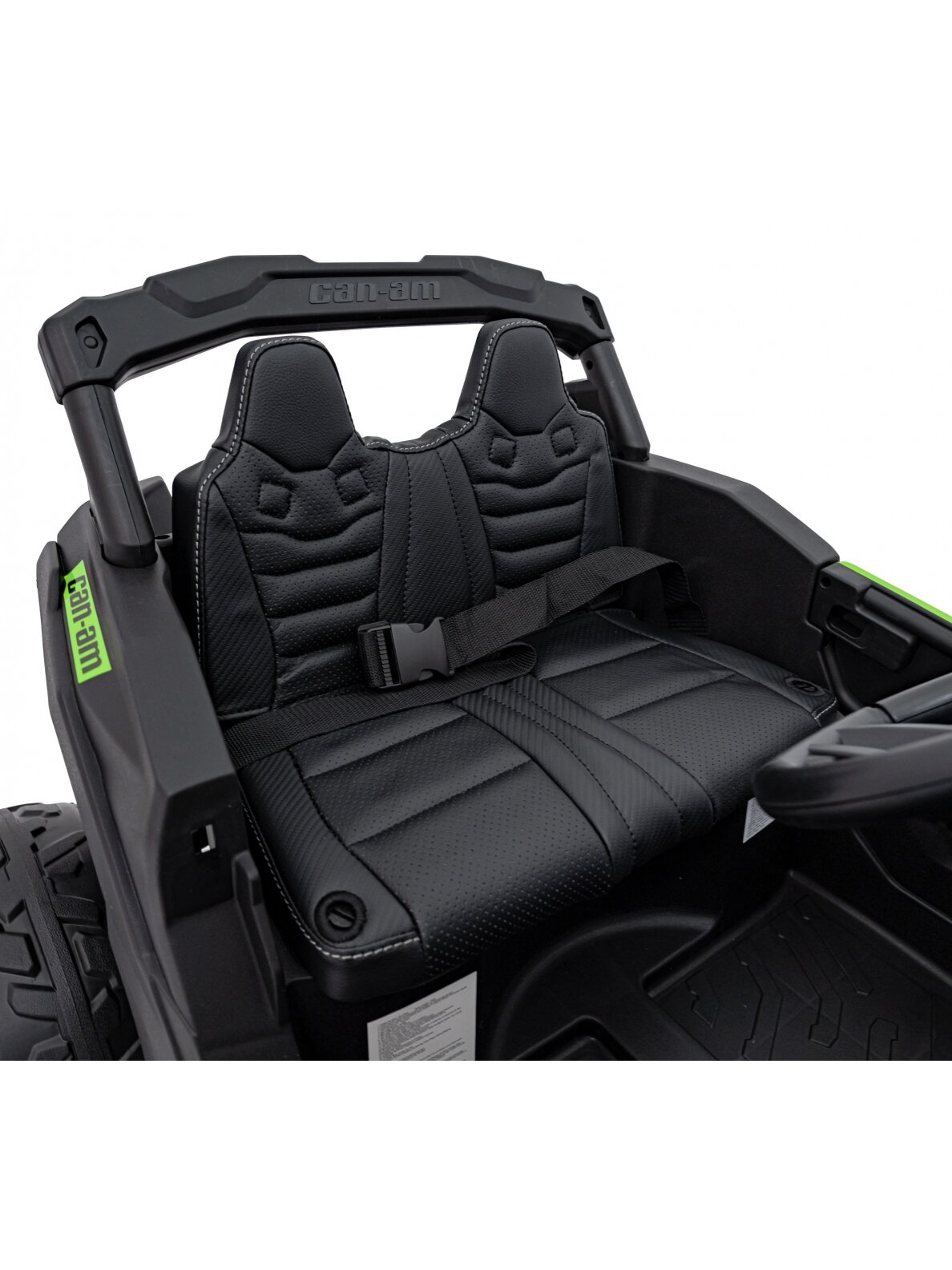 Elektromobilis vaikams ATV CAN-AM Maverick Green 16 Elektromobilis vaikams ATV CAN-AM Maverick Green 16