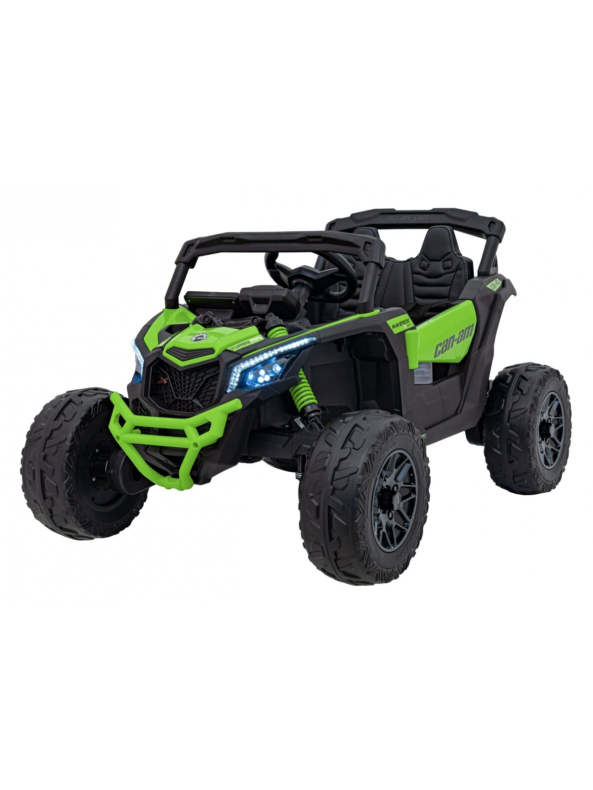 Elektromobilis vaikams ATV CAN-AM Maverick Green 2 Elektromobilis vaikams ATV CAN-AM Maverick Green 2