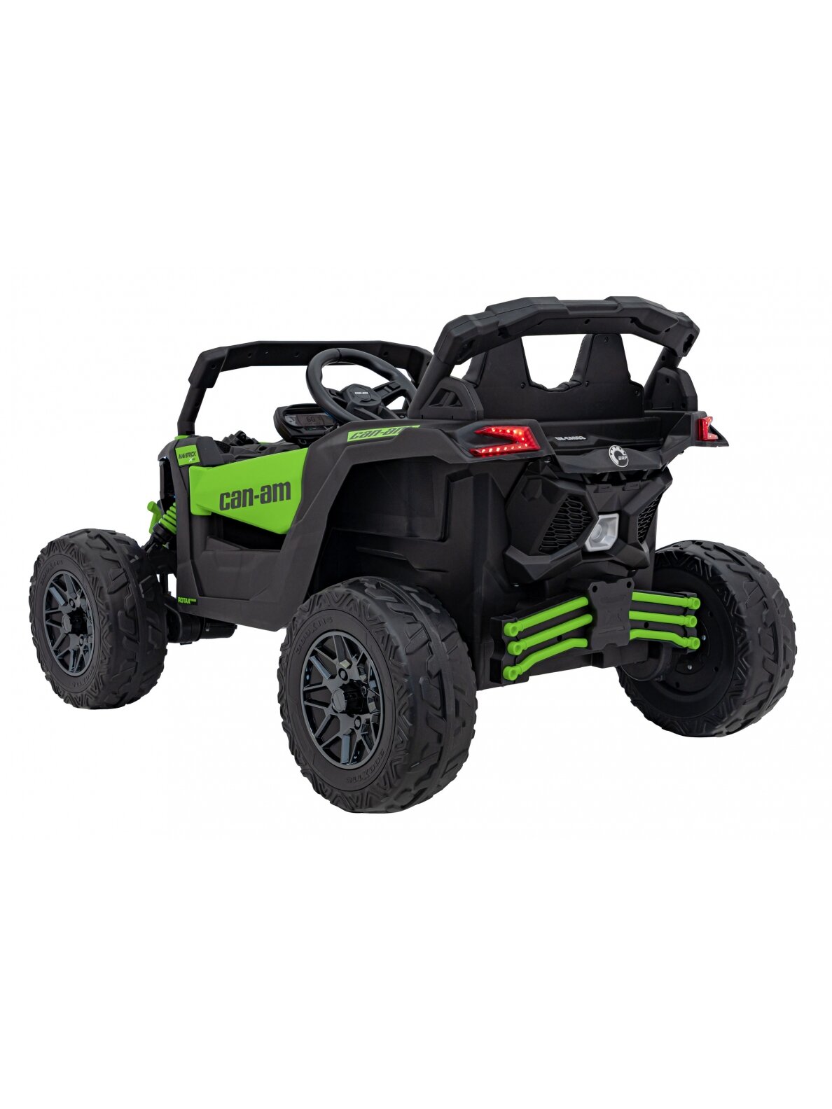 Elektromobilis vaikams ATV CAN-AM Maverick Green 4 Elektromobilis vaikams ATV CAN-AM Maverick Green 4