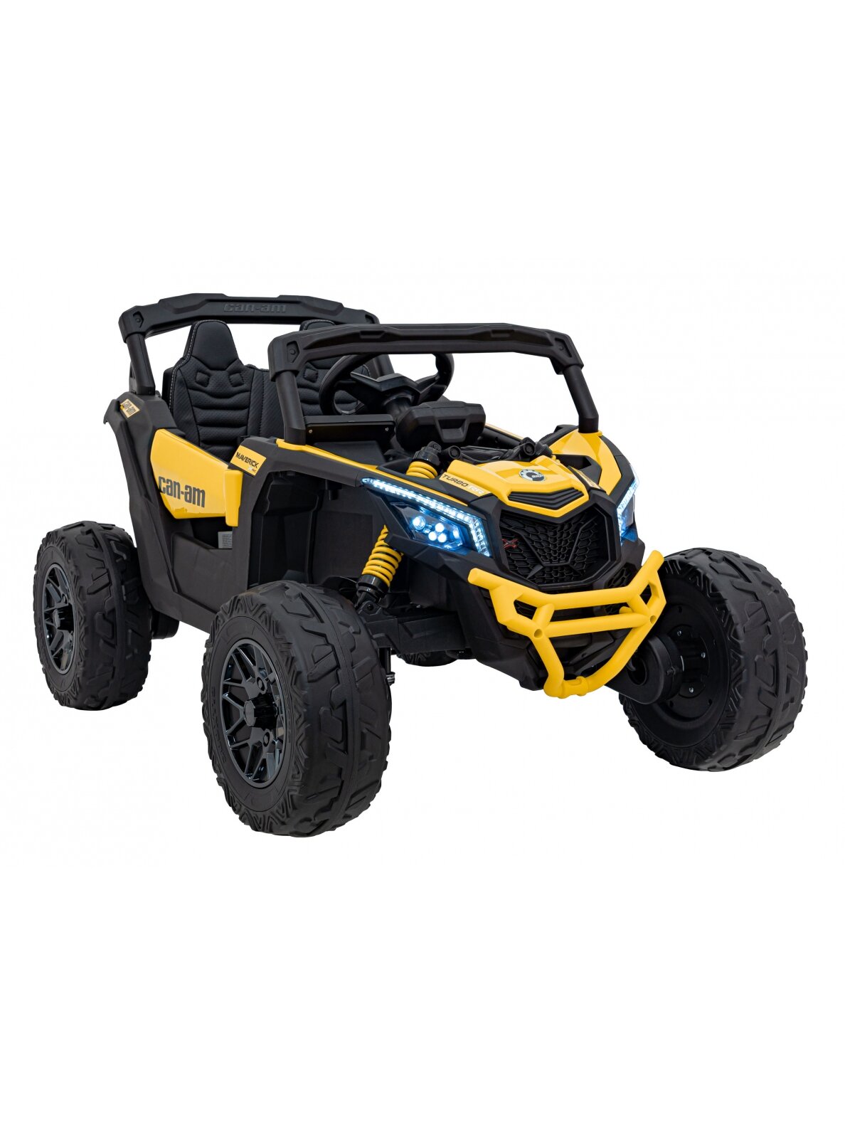 Elektromobilis vaikams ATV CAN-AM Maverick Yellow 1