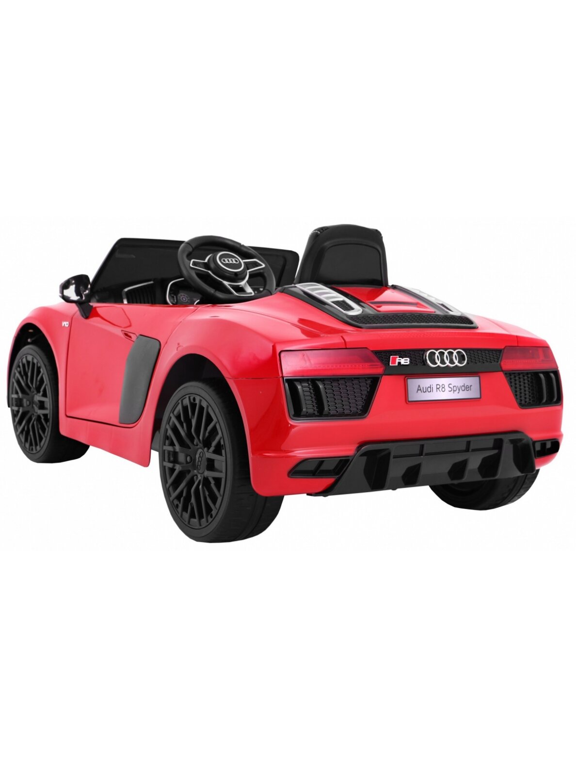 Elektromobilis vaikams AUDI R8 Spyder RS EVA 2 4 G Dažymas Raudona 2