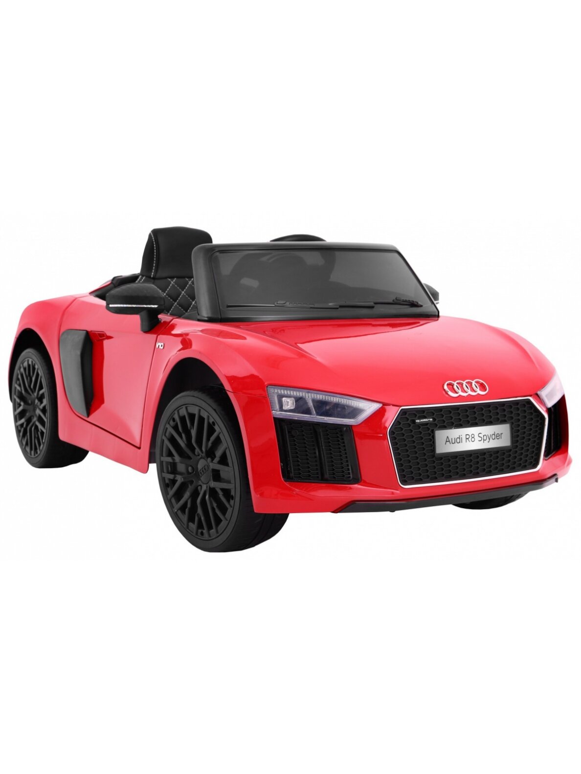 Elektromobilis vaikams AUDI R8 Spyder RS EVA 2 4 G Dažymas Raudona 5