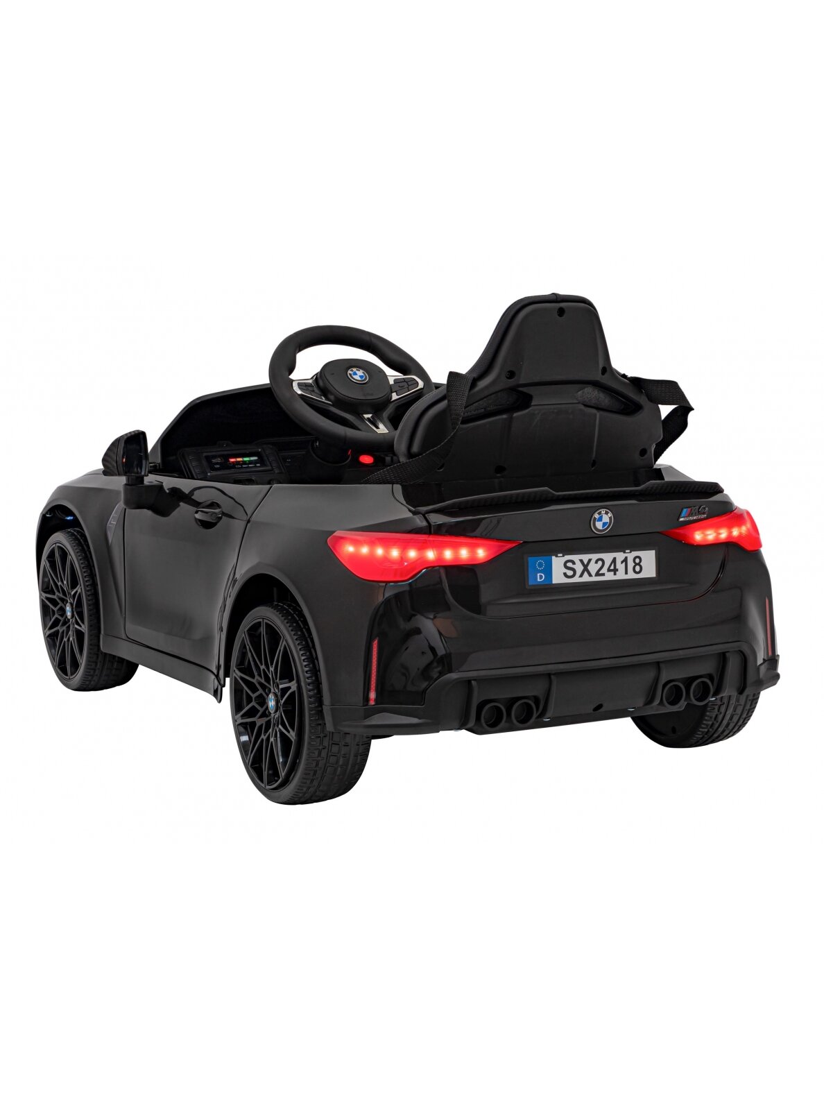 Elektromobilis vaikams BMW M4 Black 5 Elektromobilis vaikams BMW M4 Black 5