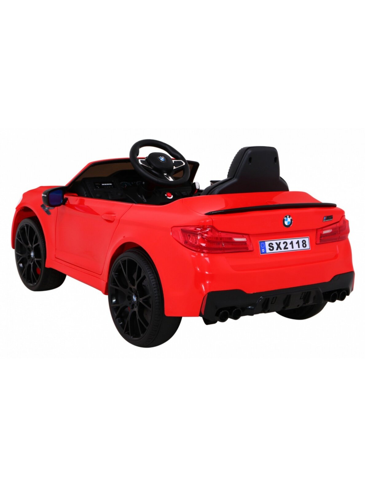 Elektromobilis vaikams BMW M5 DRIFT Red 4 Elektromobilis vaikams BMW M5 DRIFT Red 4
