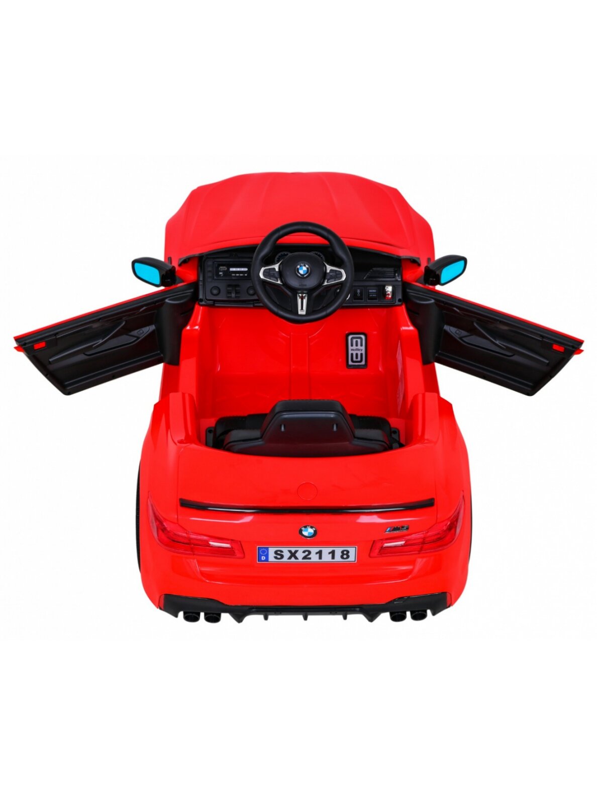 Elektromobilis vaikams BMW M5 DRIFT Red 7