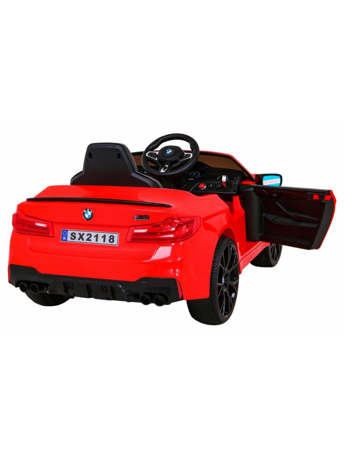 Elektromobilis vaikams BMW M5 DRIFT Red 8 Elektromobilis vaikams BMW M5 DRIFT Red 8