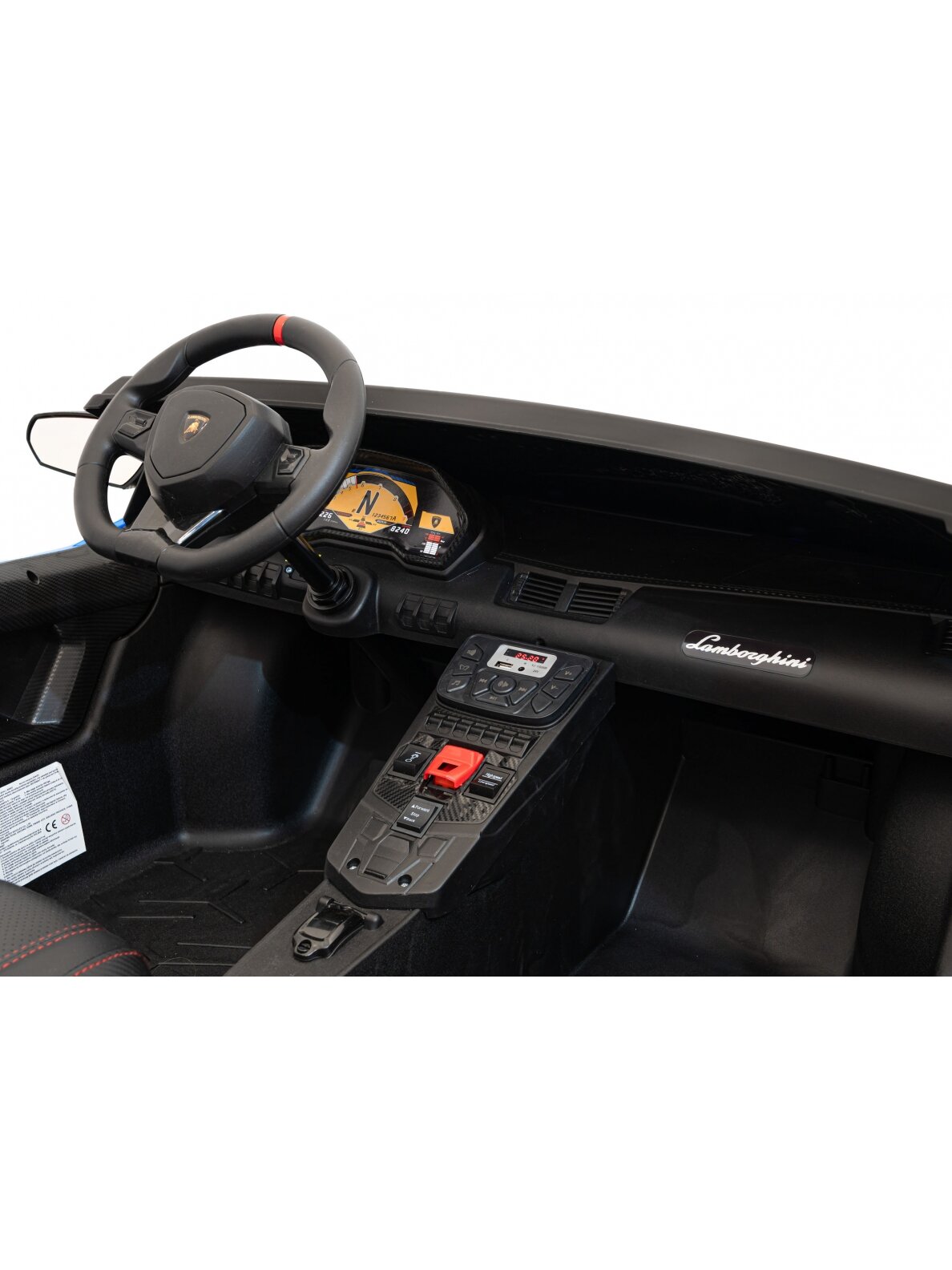 Elektromobilis vaikams Lamborghini Aventador SV Blue 14 Elektromobilis vaikams Lamborghini Aventador SV Blue 14