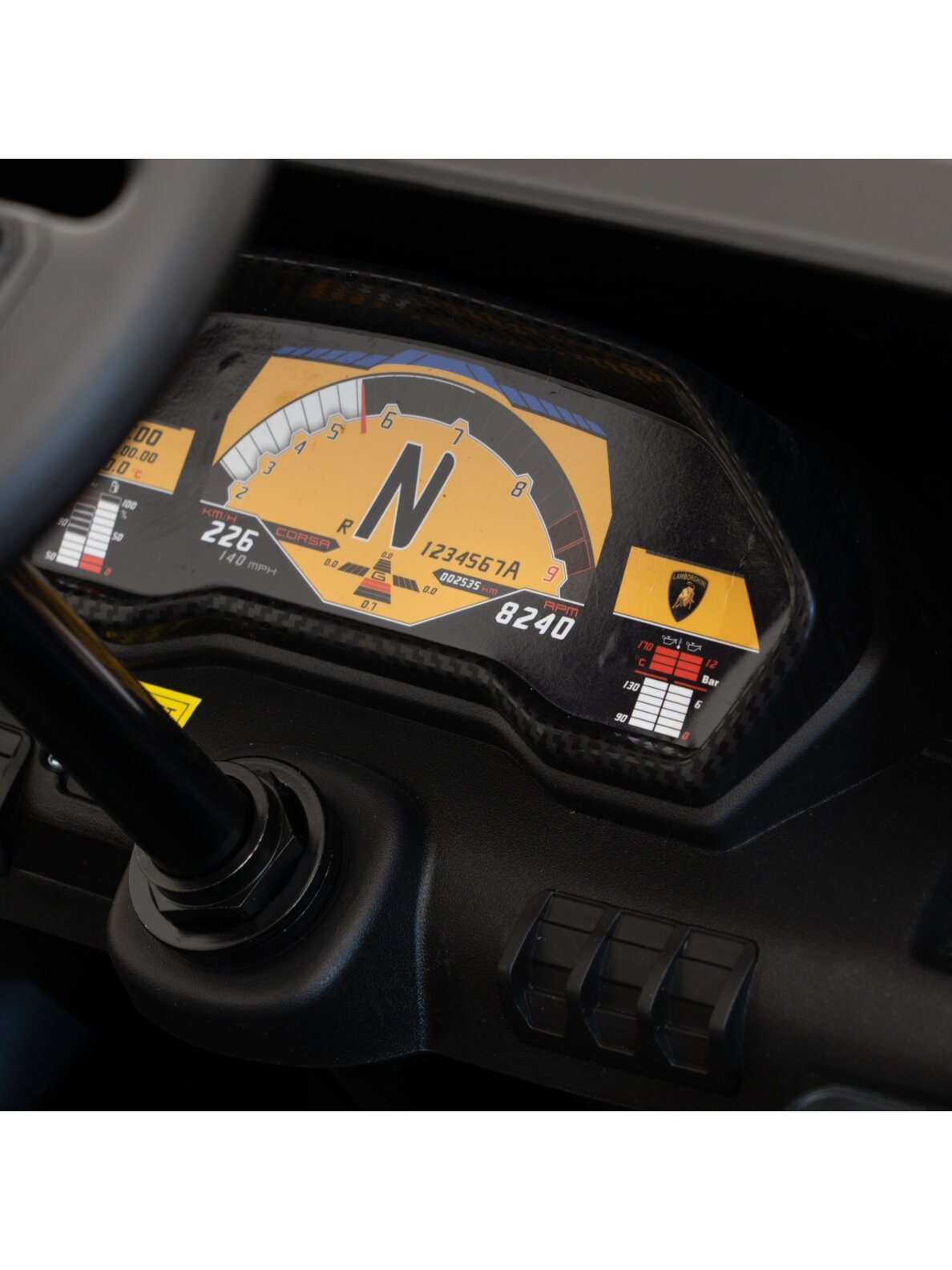 Elektromobilis vaikams Lamborghini Aventador SV Blue