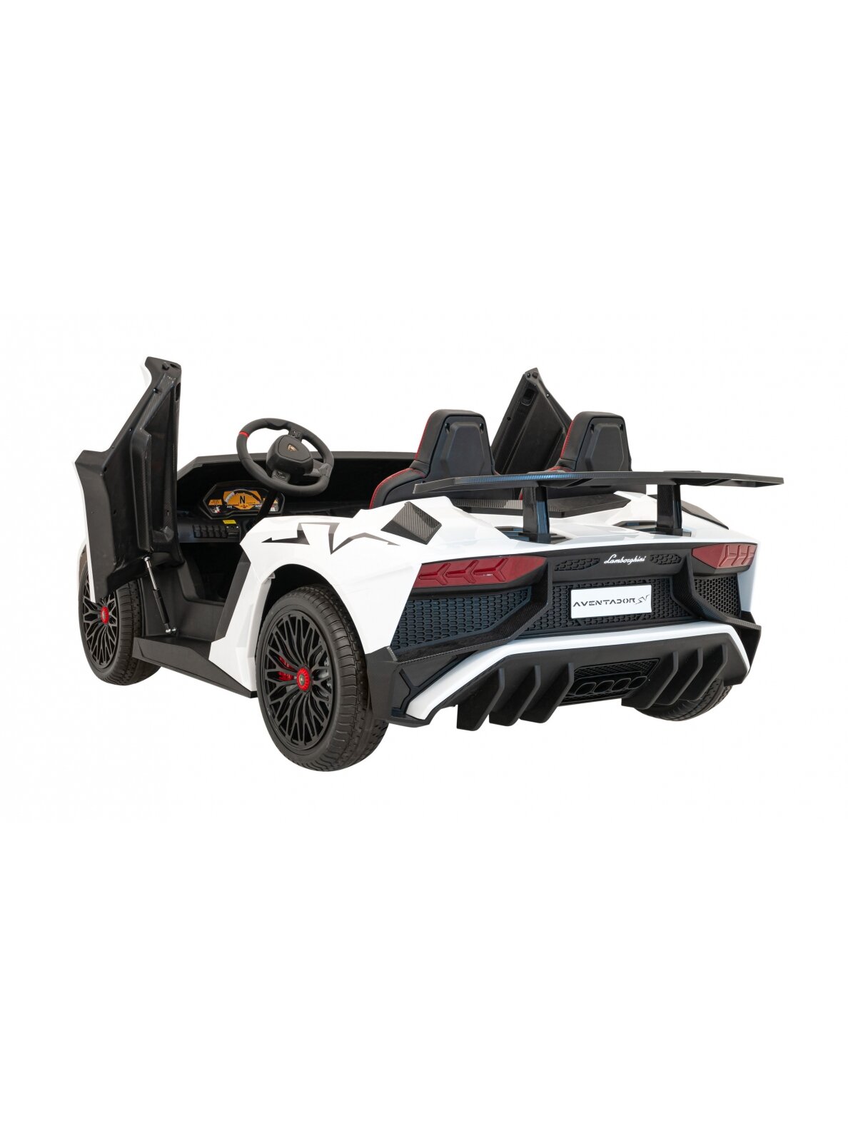 Elektromobilis vaikams Lamborghini Aventador SV White 4 Elektromobilis vaikams Lamborghini Aventador SV White 4