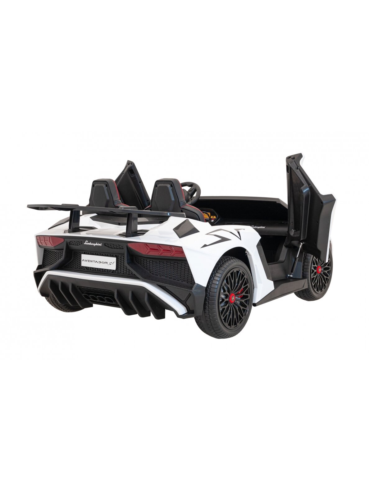 Elektromobilis vaikams Lamborghini Aventador SV White 6