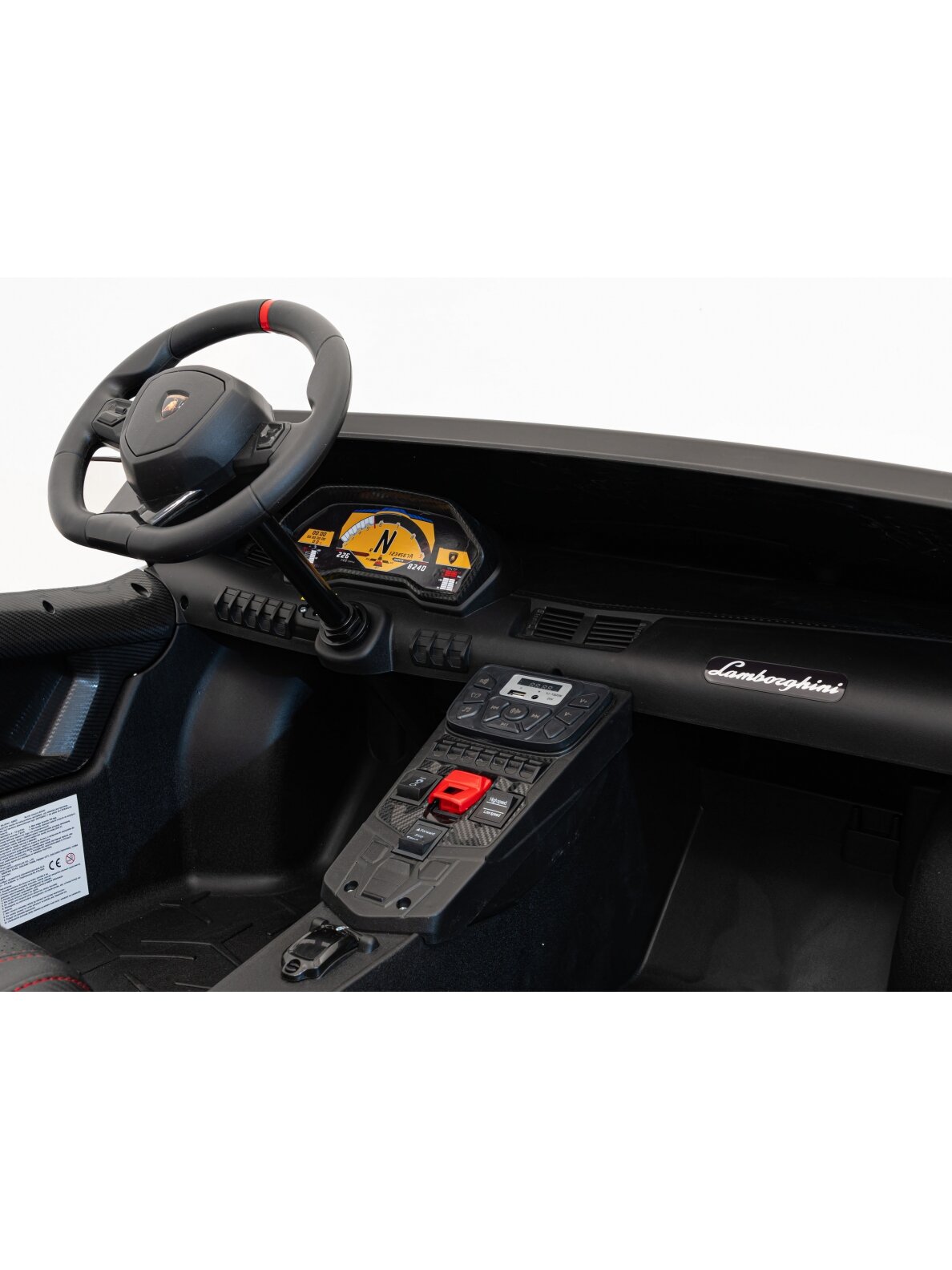 Elektromobilis vaikams Lamborghini Aventador SV White 7 Elektromobilis vaikams Lamborghini Aventador SV White 7