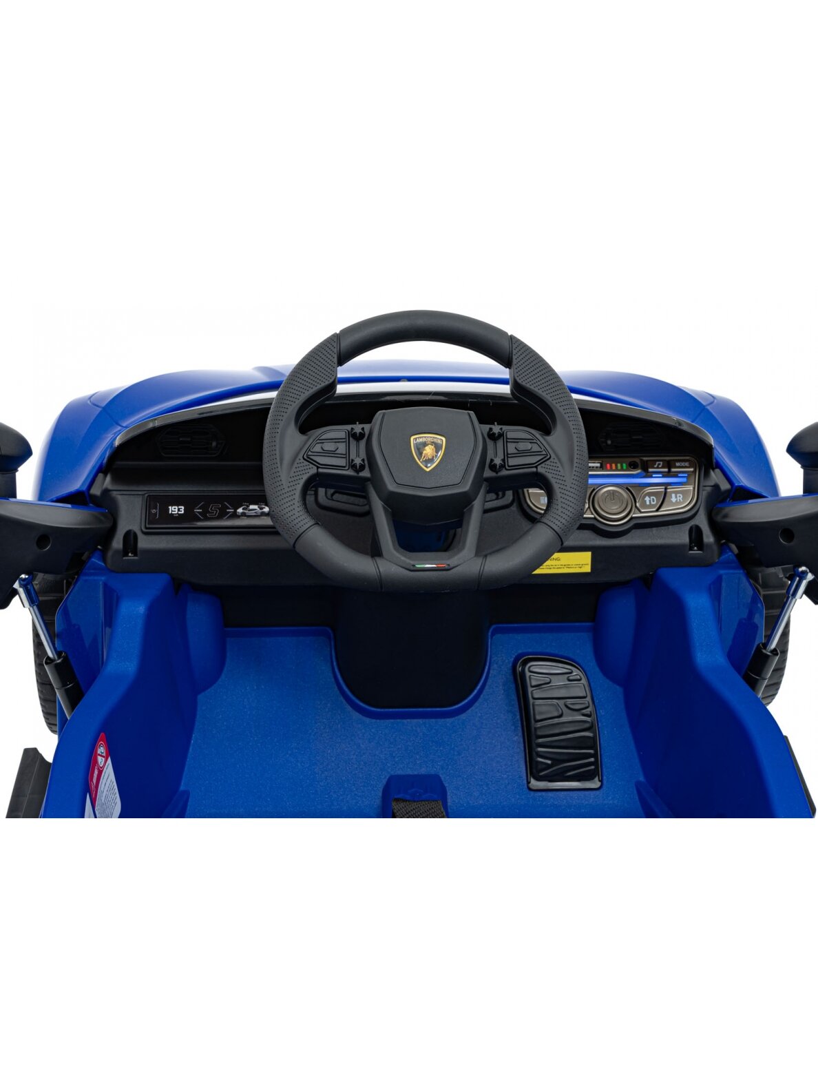 Elektromobilis vaikams Lamborghini Revuelto Blue 17 Elektromobilis vaikams Lamborghini Revuelto Blue 17