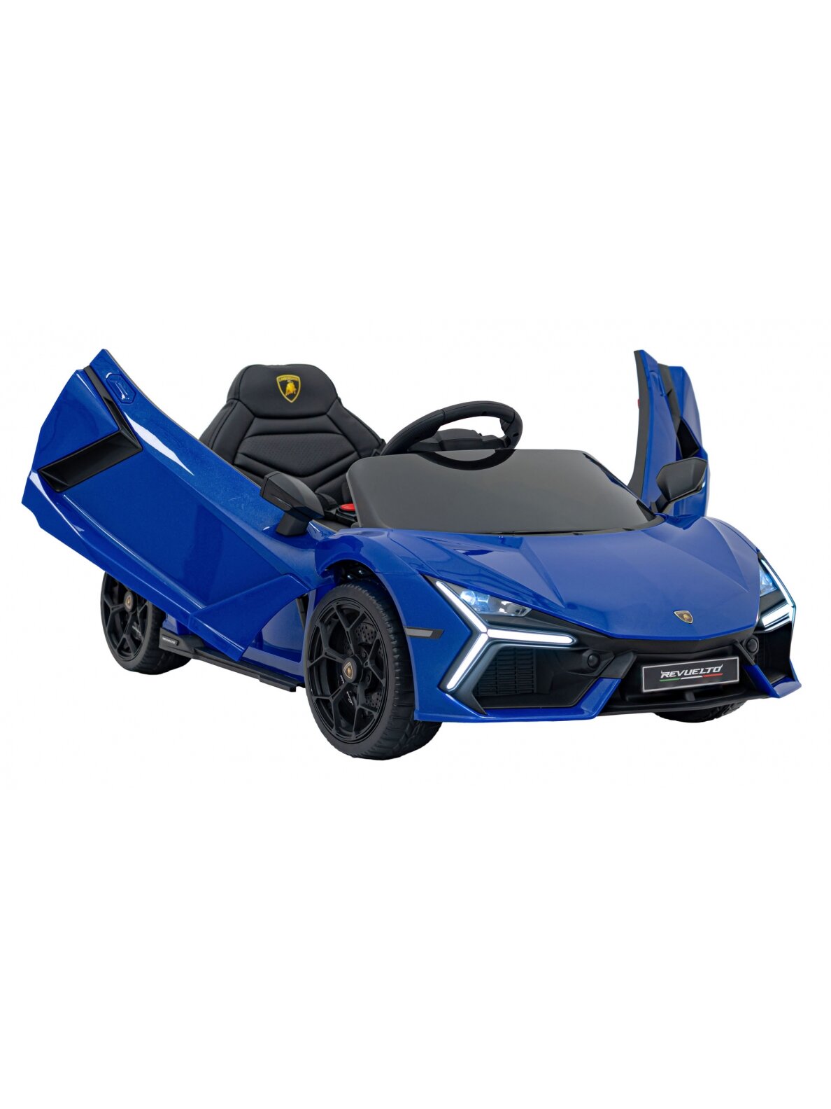 Elektromobilis vaikams Lamborghini Revuelto Blue 5 Elektromobilis vaikams Lamborghini Revuelto Blue 5