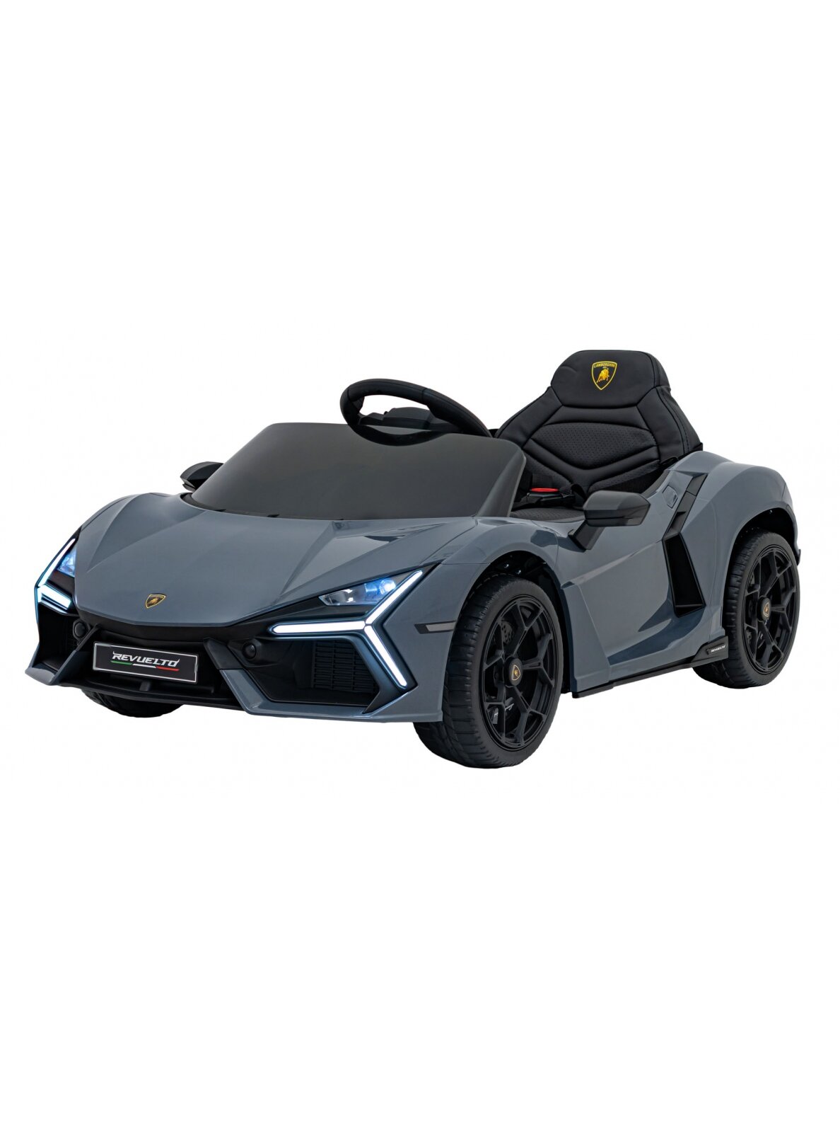 Elektromobilis vaikams Lamborghini Revuelto Gray 3 Elektromobilis vaikams Lamborghini Revuelto Gray 3