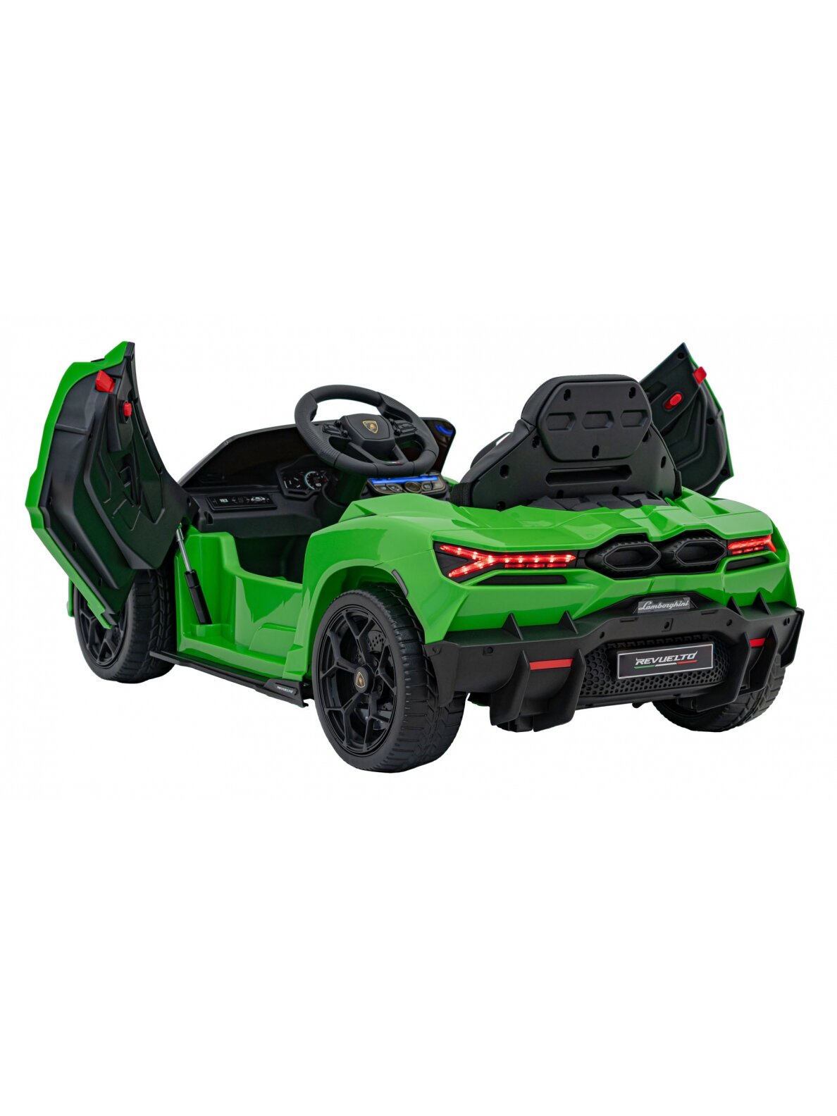 Elektromobilis vaikams Lamborghini Revuelto Green 11 Elektromobilis vaikams Lamborghini Revuelto Green 11