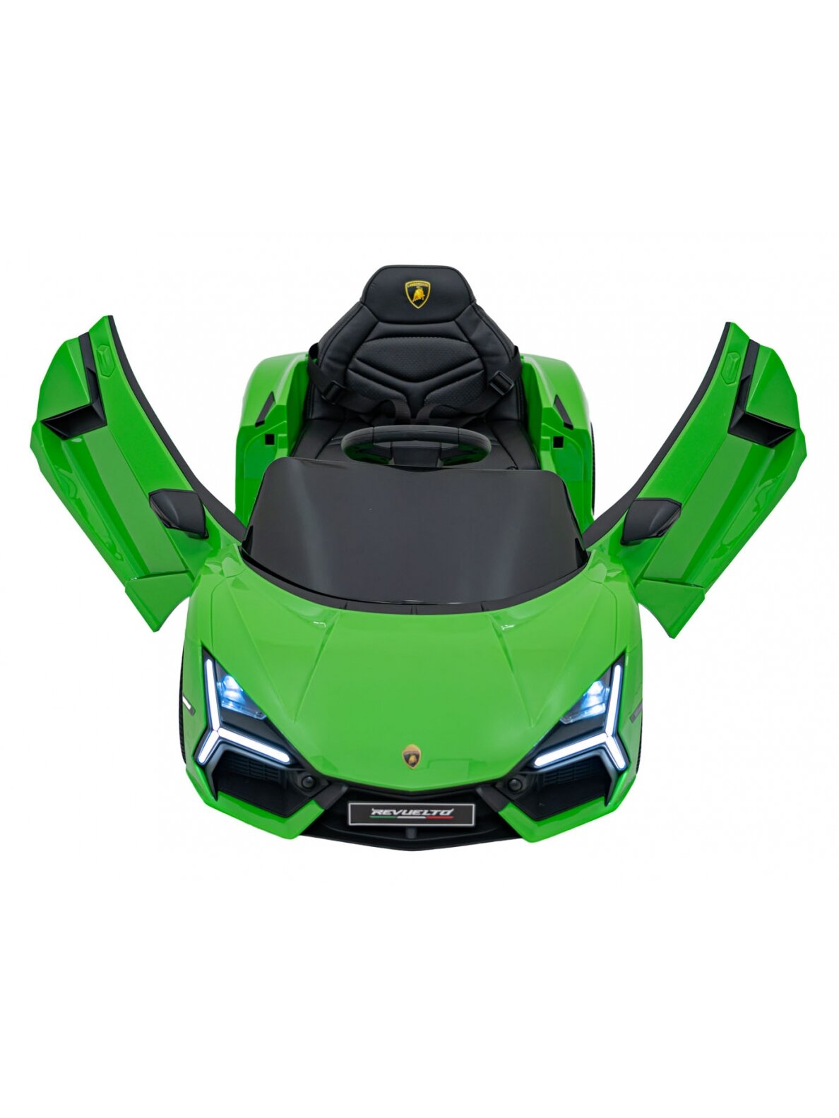 Elektromobilis vaikams Lamborghini Revuelto Green 16 Elektromobilis vaikams Lamborghini Revuelto Green 16