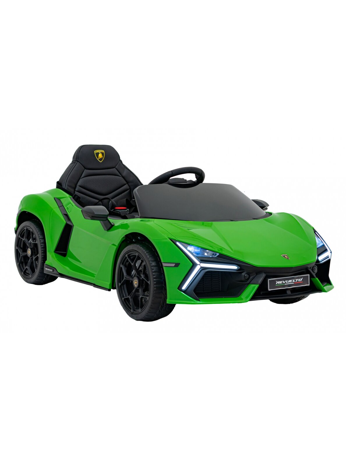 Elektromobilis vaikams Lamborghini Revuelto Green 3 Elektromobilis vaikams Lamborghini Revuelto Green 3