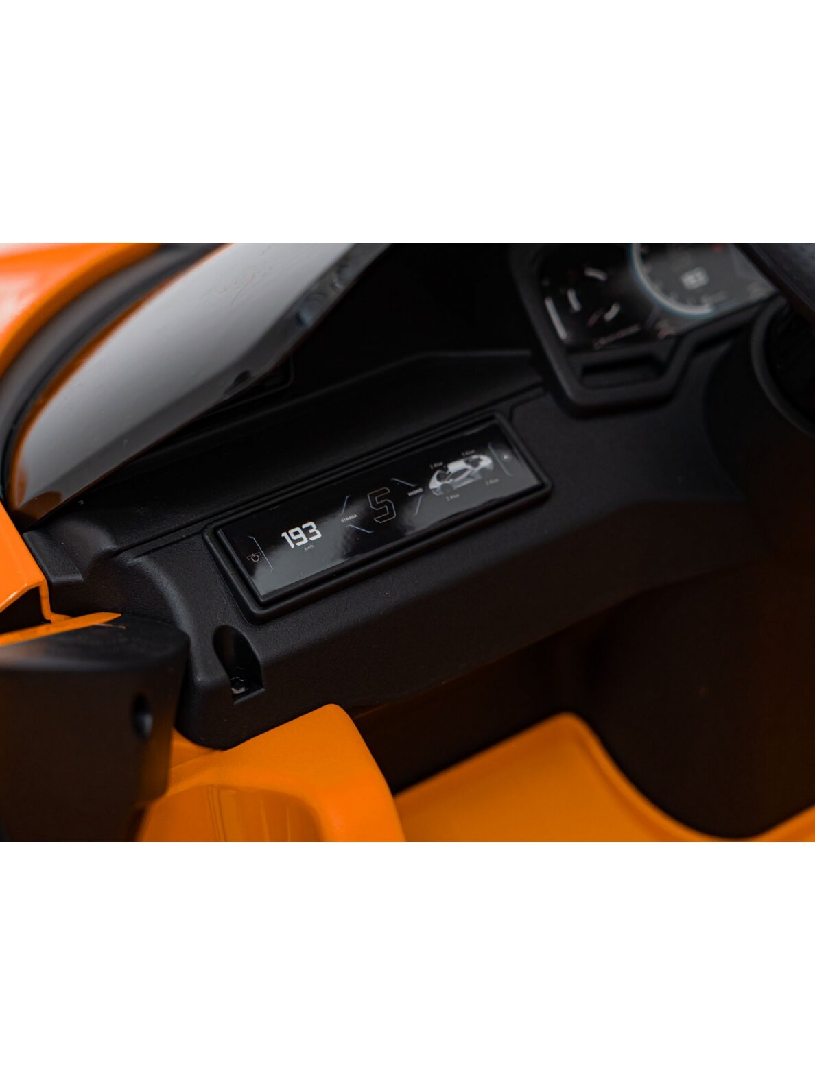 Elektromobilis vaikams Lamborghini Revuelto Orange 18 Elektromobilis vaikams Lamborghini Revuelto Orange 18