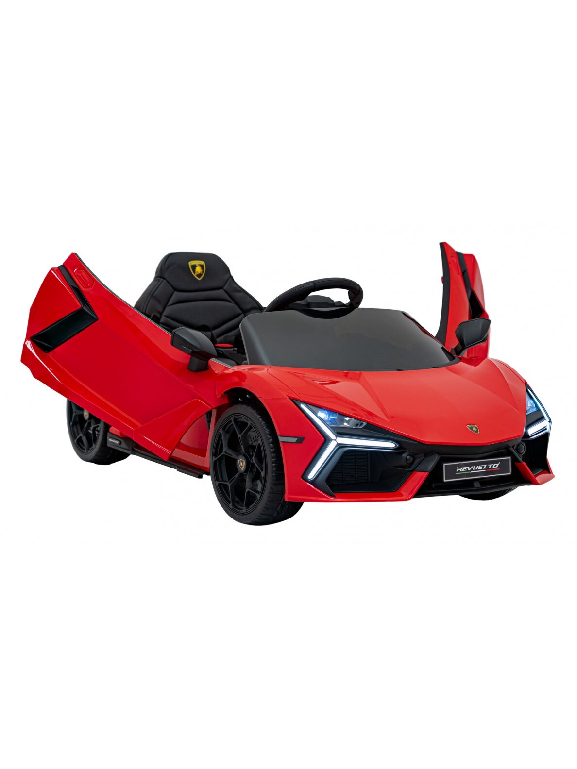 Elektromobilis vaikams Lamborghini Revuelto Red 1 Elektromobilis vaikams Lamborghini Revuelto Red 1