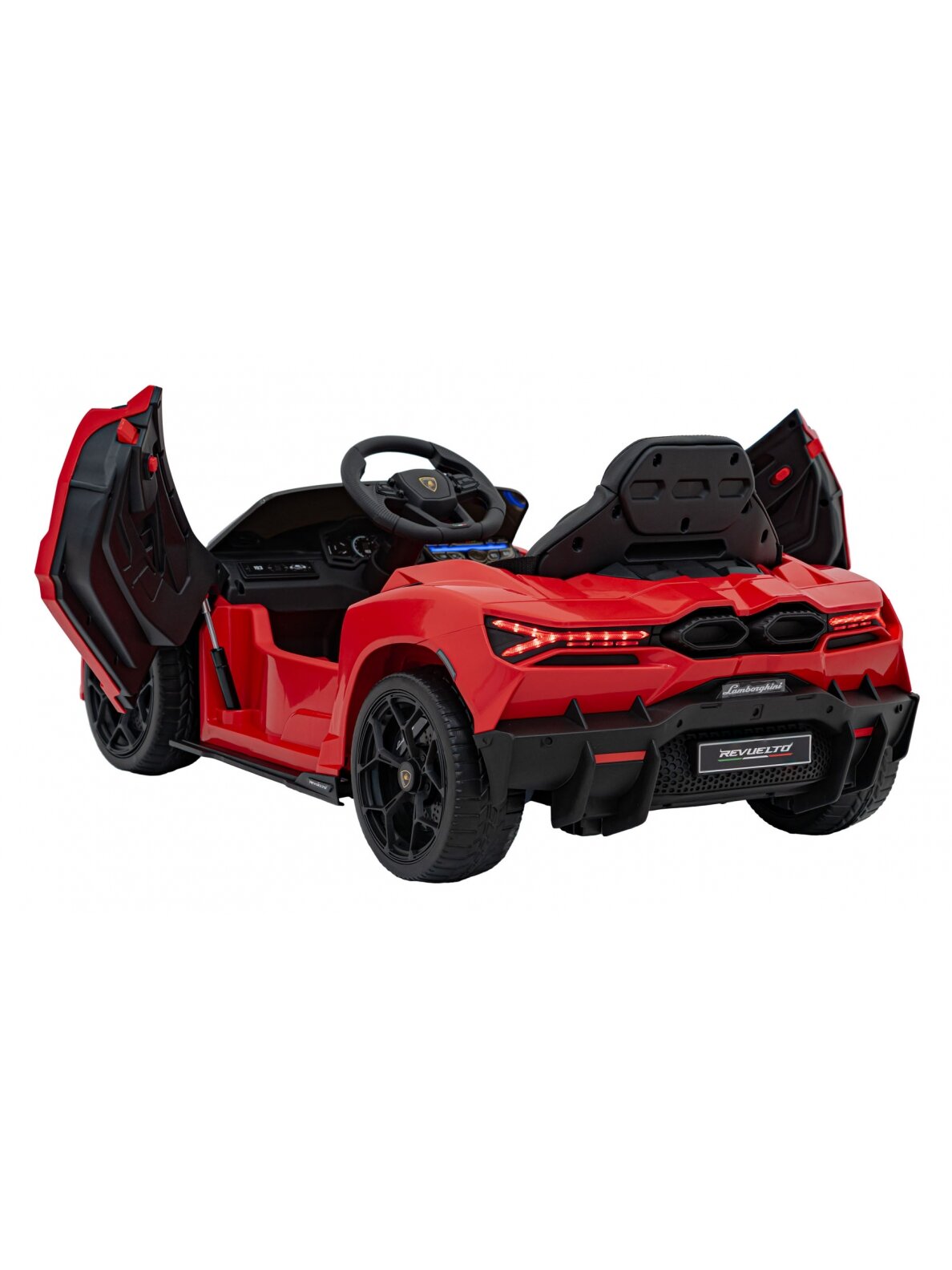 Elektromobilis vaikams Lamborghini Revuelto Red 7 Elektromobilis vaikams Lamborghini Revuelto Red 7