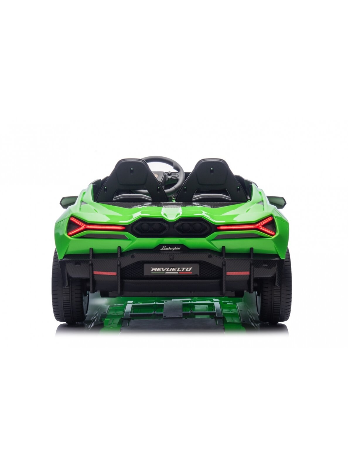 Elektromobilis vaikams Lamborghini Revuelto XL Green 1 Elektromobilis vaikams Lamborghini Revuelto XL Green 1