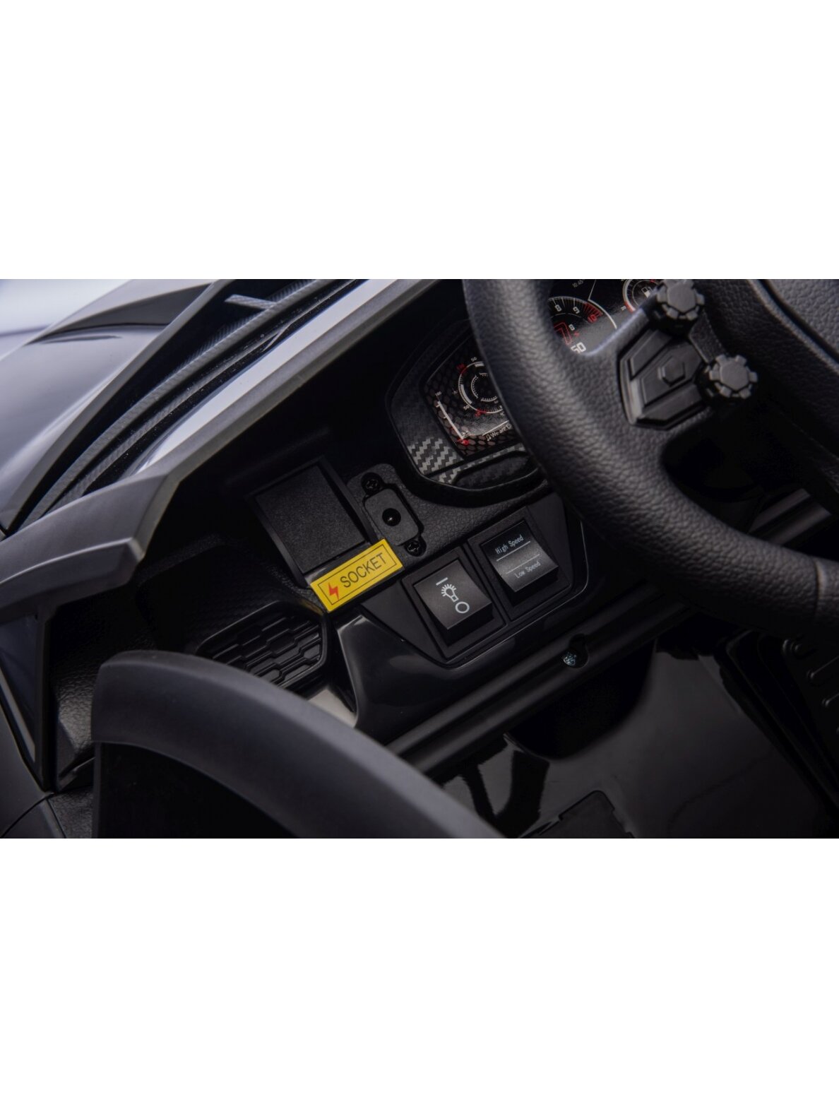 Elektromobilis vaikams Lamborghini Revuelto XL STRONG Black 10