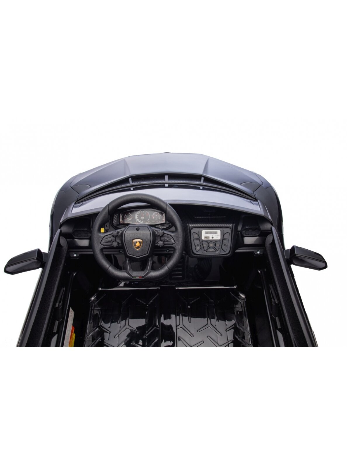Elektromobilis vaikams Lamborghini Revuelto XL STRONG Black 11 Elektromobilis vaikams Lamborghini Revuelto XL STRONG Black 11