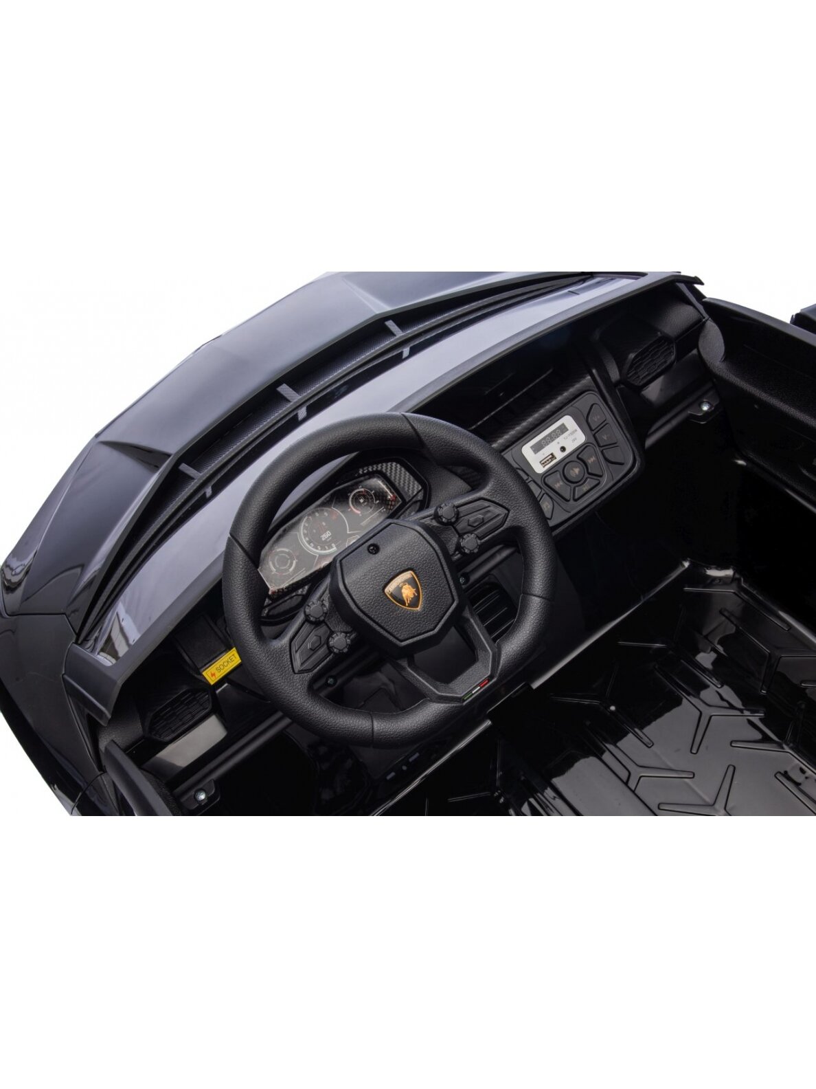 Elektromobilis vaikams Lamborghini Revuelto XL STRONG Black 12