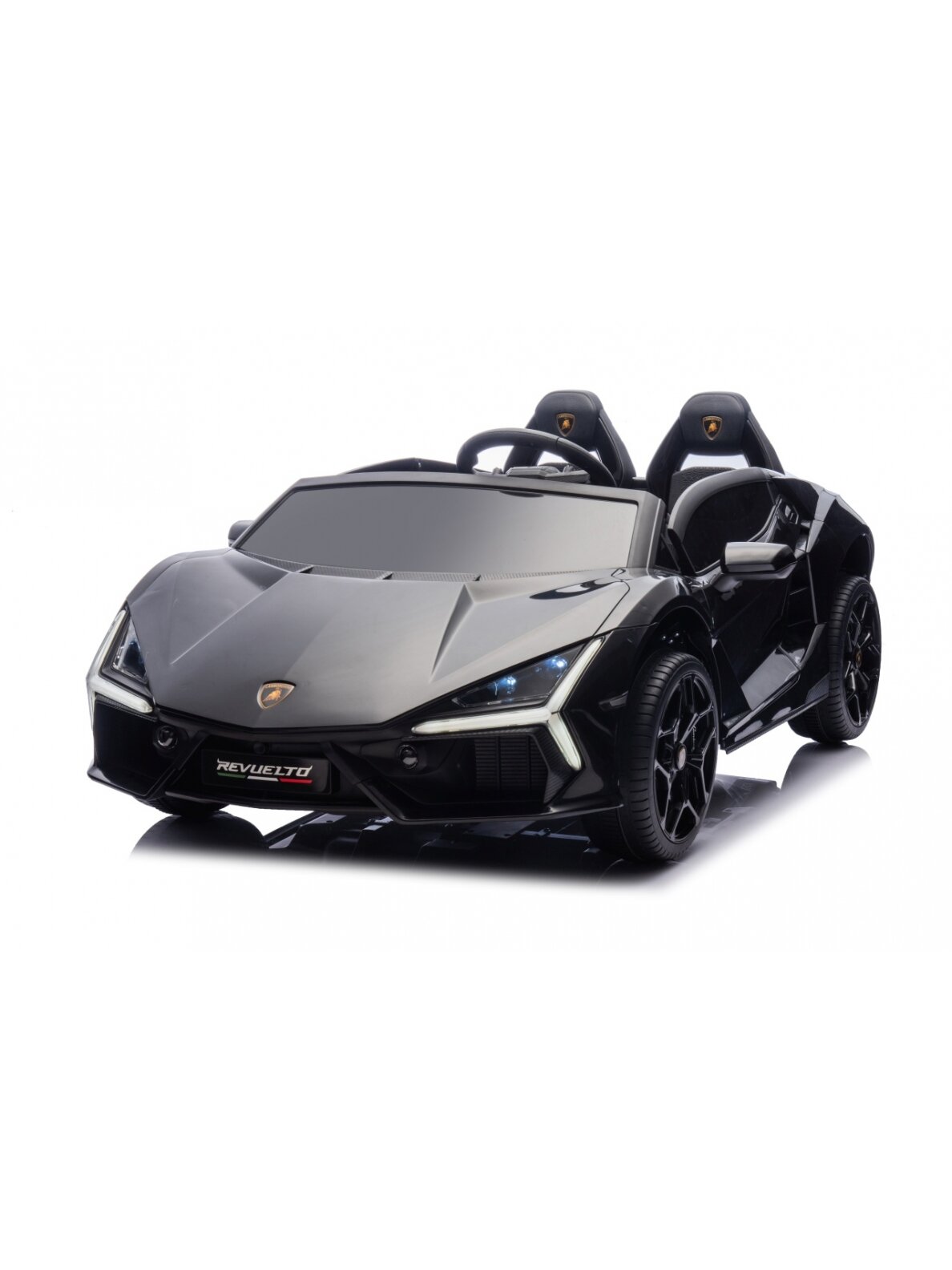 Elektromobilis vaikams Lamborghini Revuelto XL STRONG Black 15 Elektromobilis vaikams Lamborghini Revuelto XL STRONG Black 15