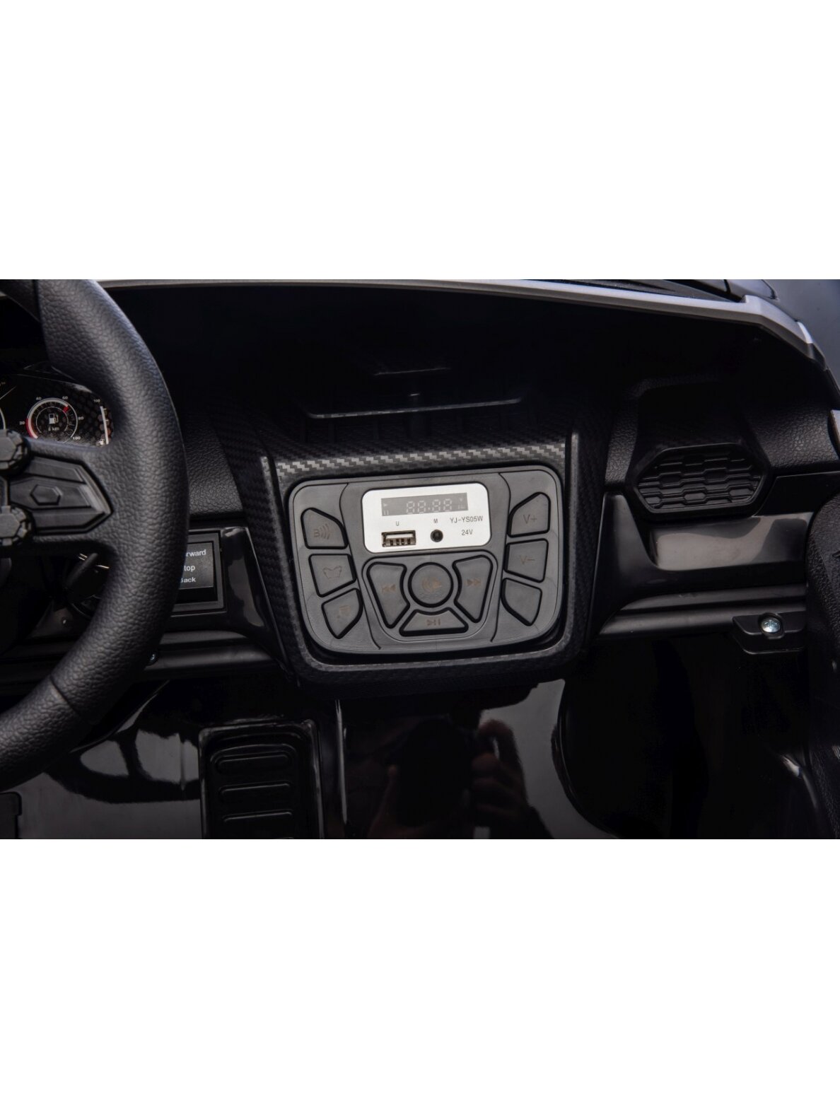 Elektromobilis vaikams Lamborghini Revuelto XL STRONG Black 8