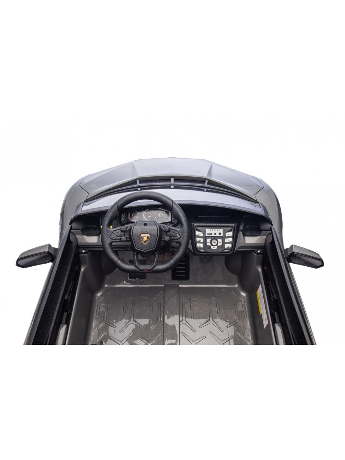 Elektromobilis vaikams Lamborghini Revuelto XL STRONG Gray 15 Elektromobilis vaikams Lamborghini Revuelto XL STRONG Gray 15