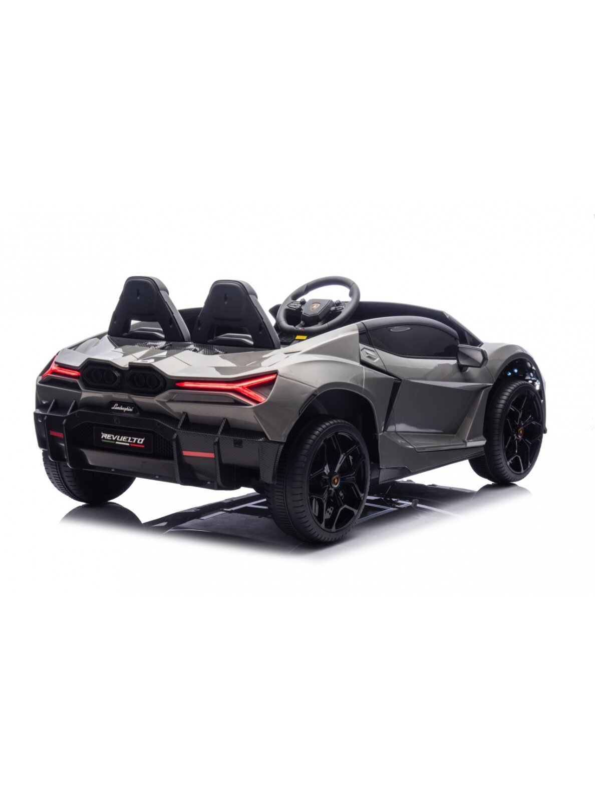 Elektromobilis vaikams Lamborghini Revuelto XL STRONG Gray 3 Elektromobilis vaikams Lamborghini Revuelto XL STRONG Gray 3