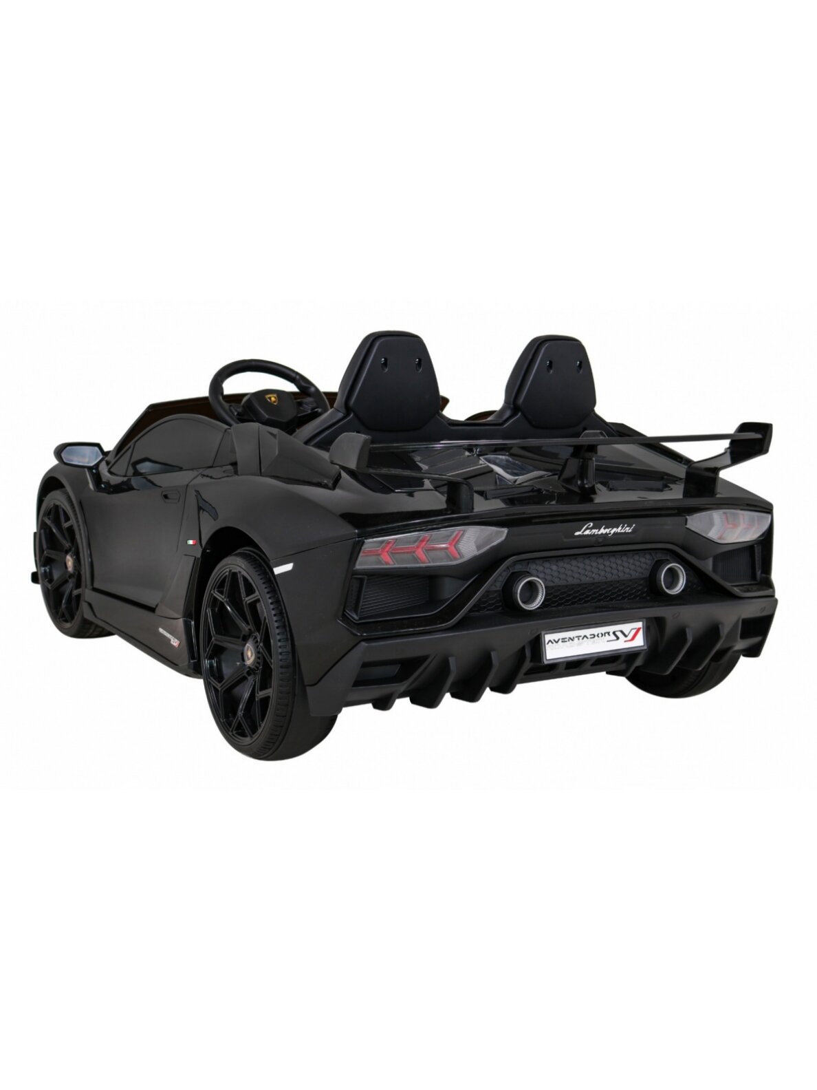 Elektromobilis vaikams Lamborghini SVJ DRIFT Black 4 Elektromobilis vaikams Lamborghini SVJ DRIFT Black 4