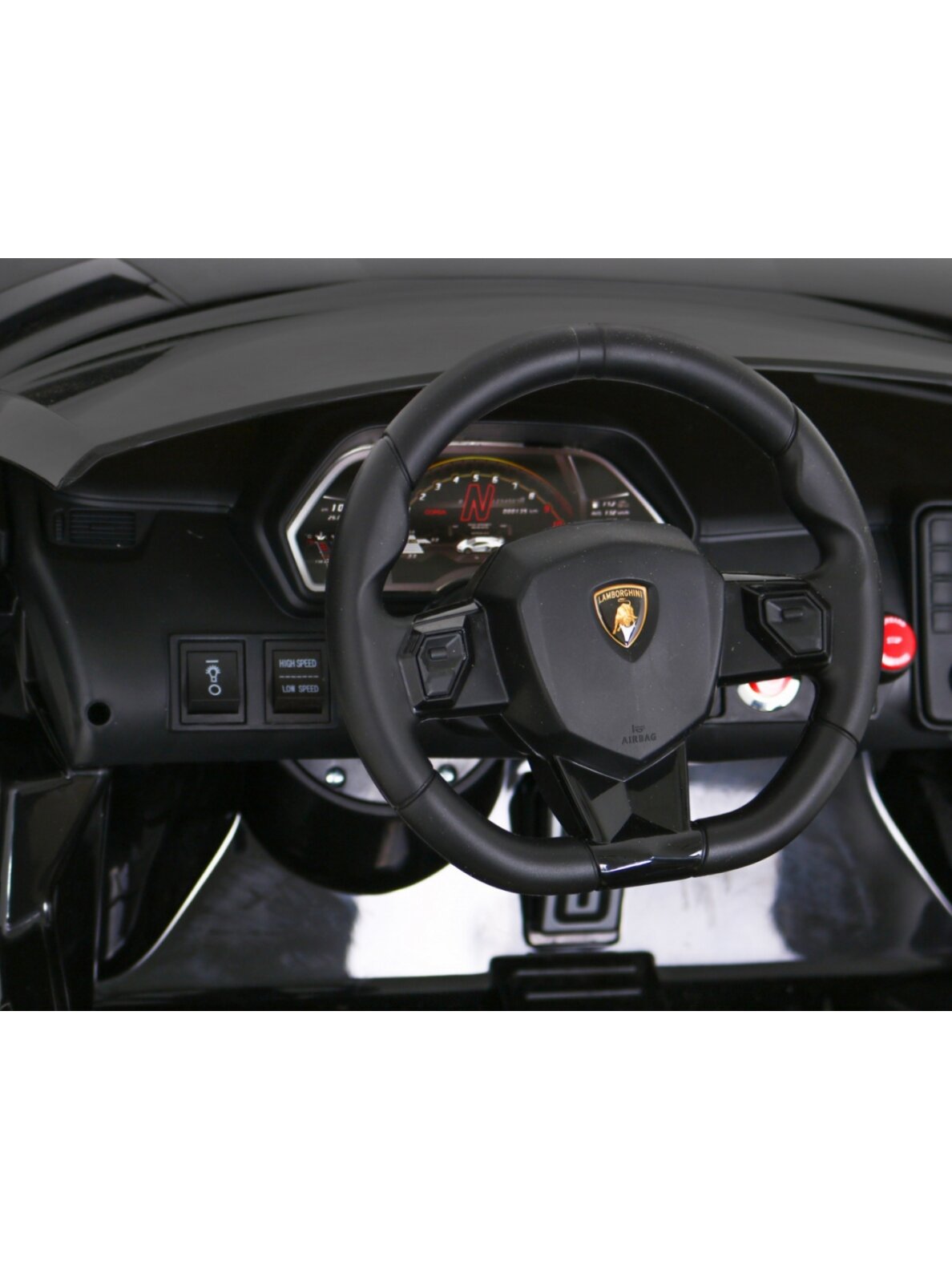 Elektromobilis vaikams Lamborghini SVJ DRIFT Black 8 Elektromobilis vaikams Lamborghini SVJ DRIFT Black 8