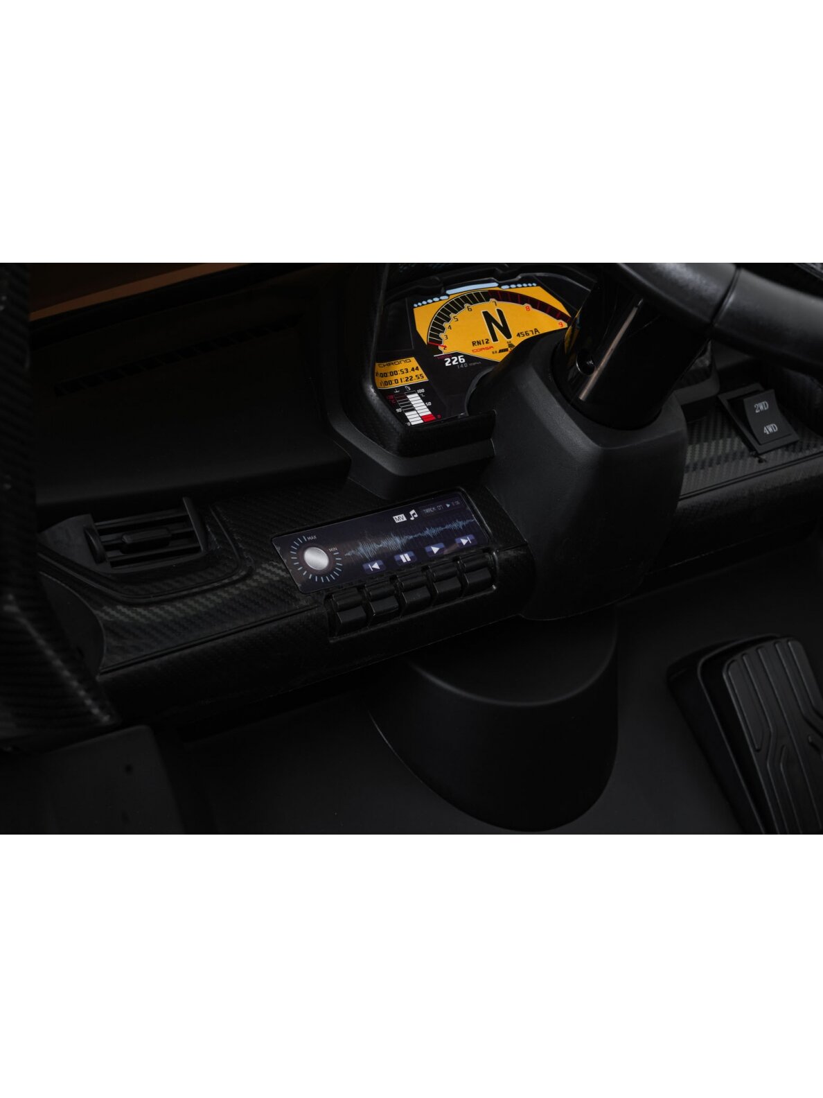 Elektromobilis vaikams Lamborghini VeneNe Black 15 Elektromobilis vaikams Lamborghini VeneNe Black 15