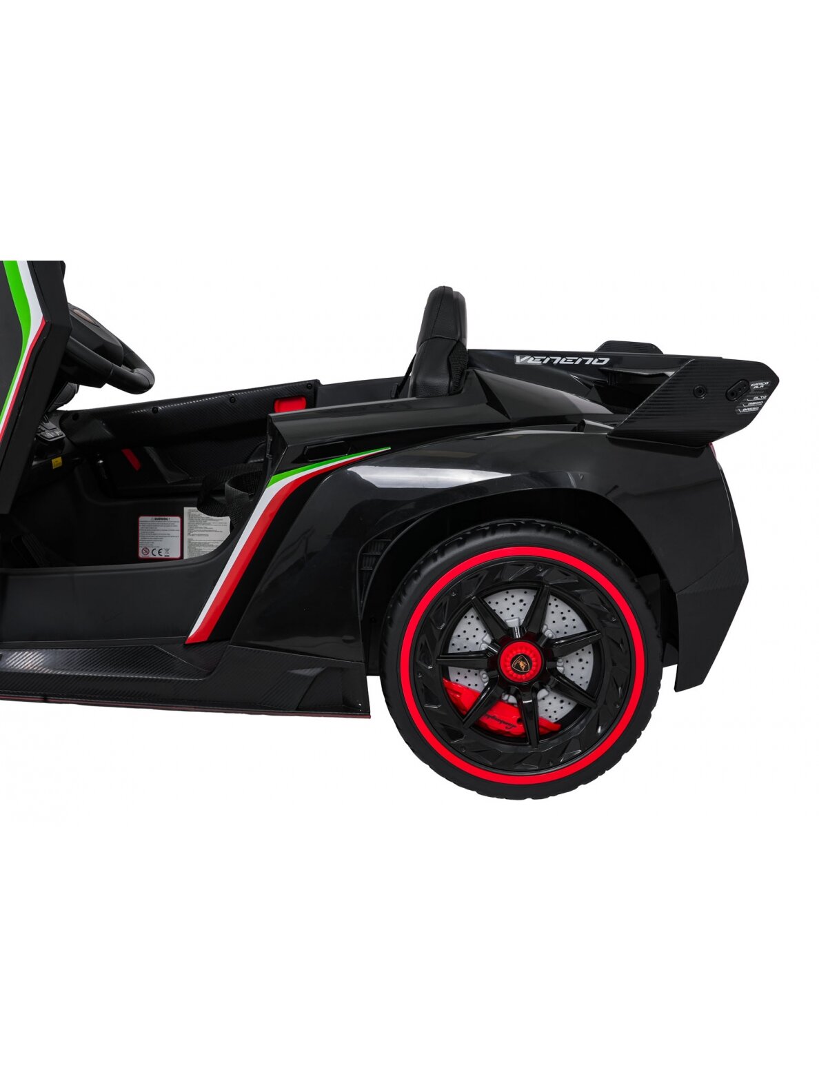Elektromobilis vaikams Lamborghini VeneNe Black 19