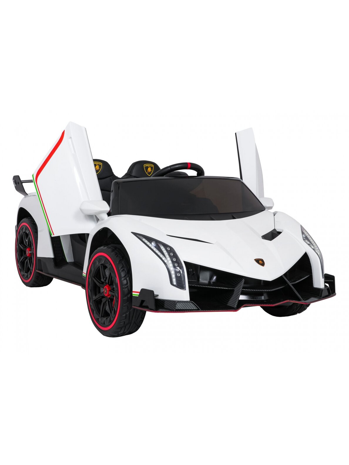 Elektromobilis vaikams Lamborghini VeneNe White 2 Elektromobilis vaikams Lamborghini VeneNe White 2