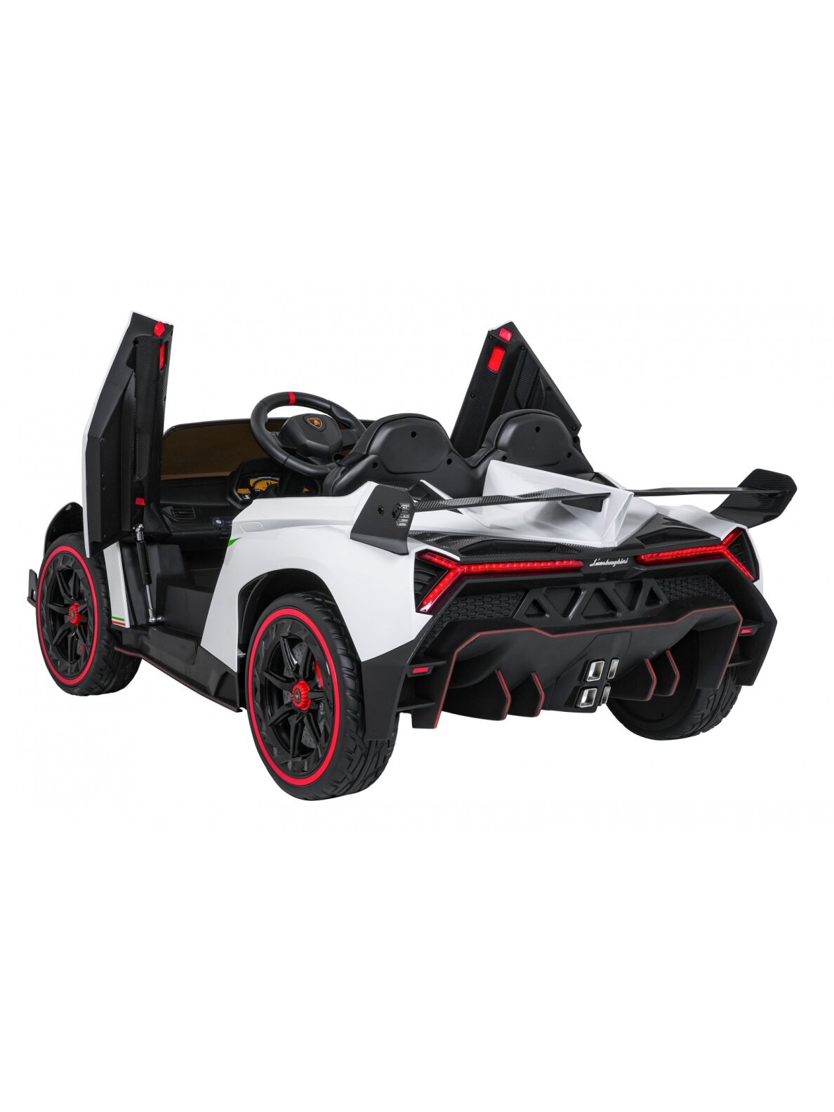 Elektromobilis vaikams Lamborghini VeneNe White 4