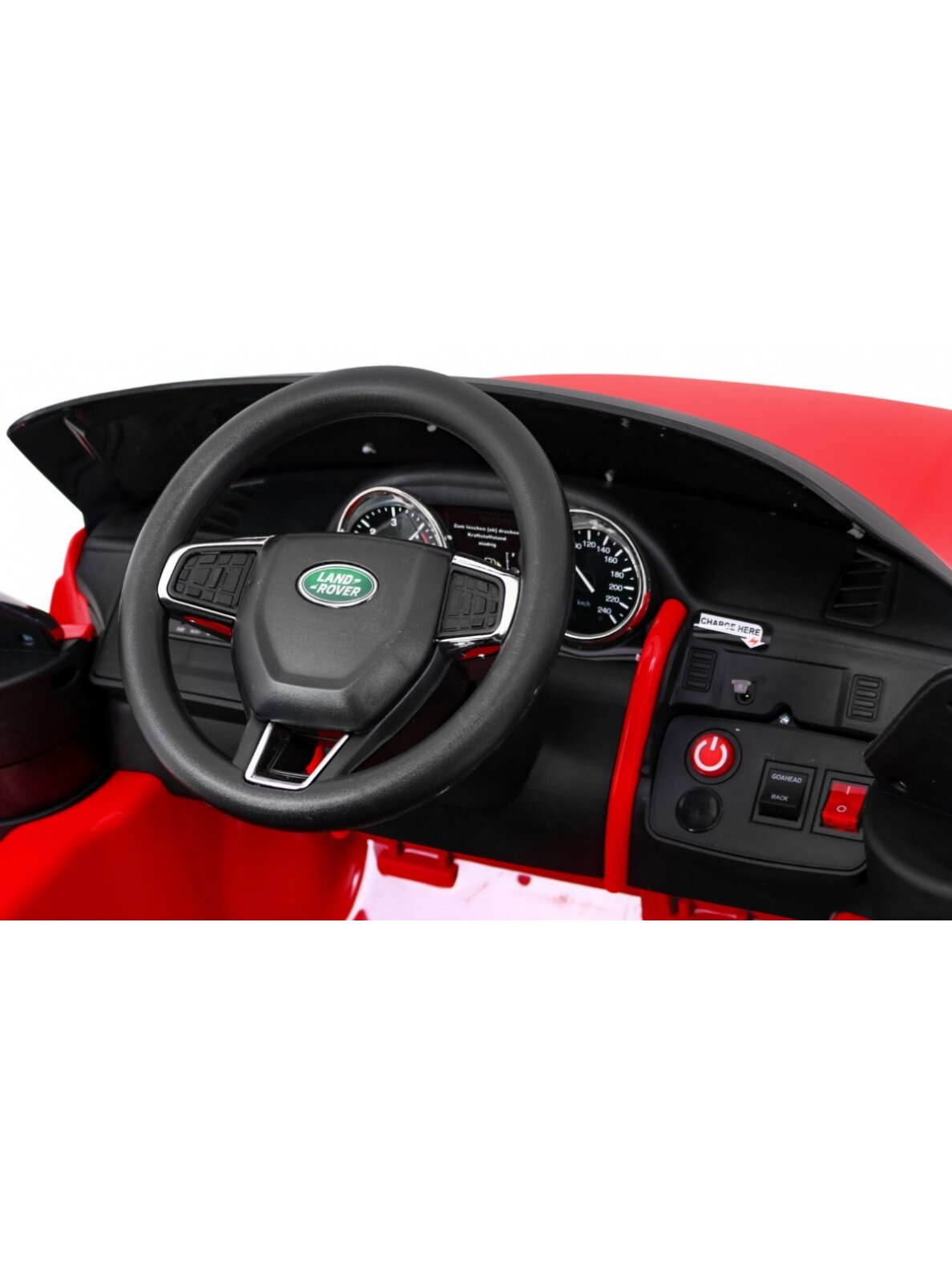 Elektromobilis vaikams Land Rover DisDangay Red 7