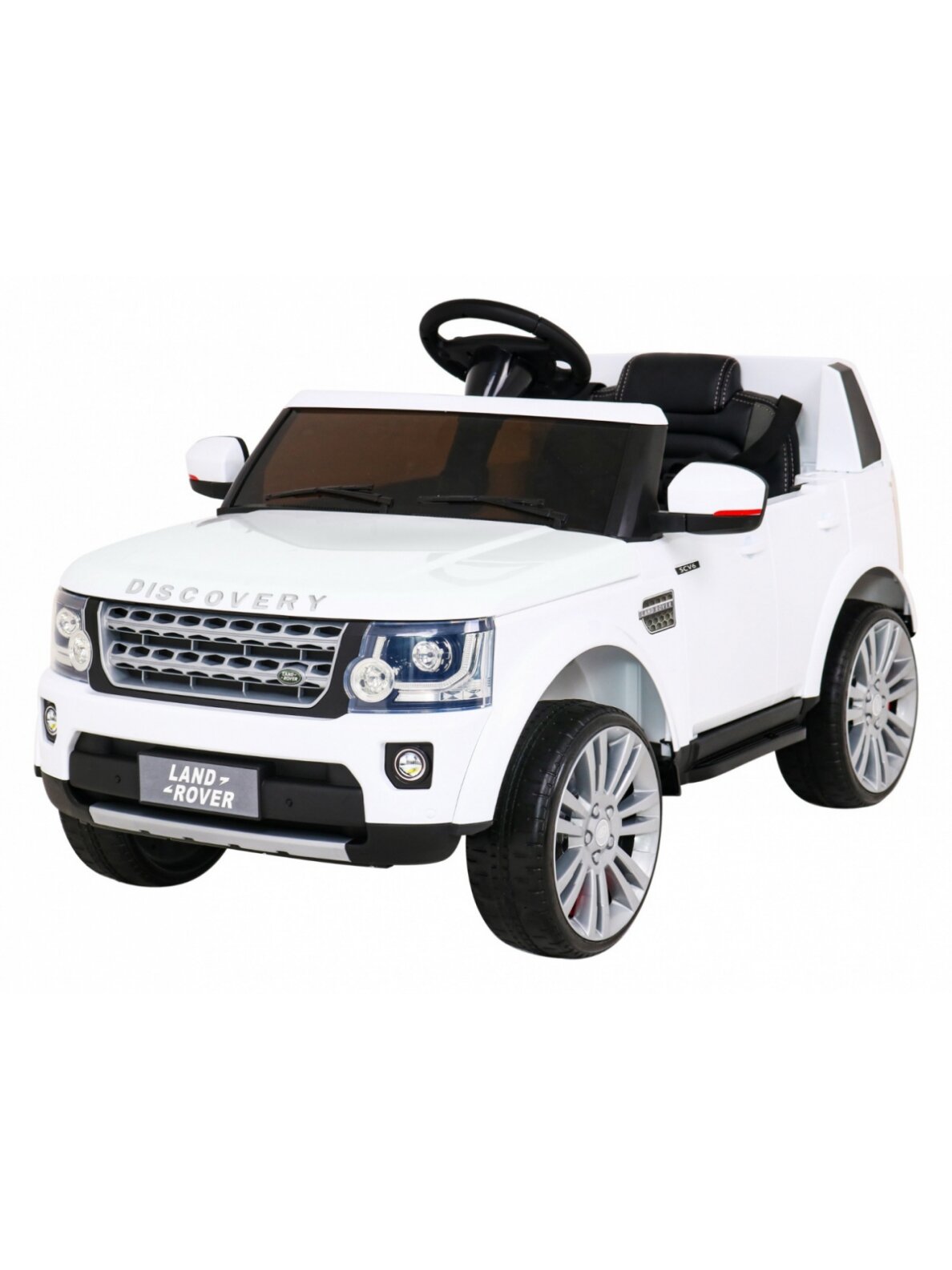 Elektromobilis vaikams Land Rover DisDangay White Elektromobilis vaikams Land Rover DisDangay White