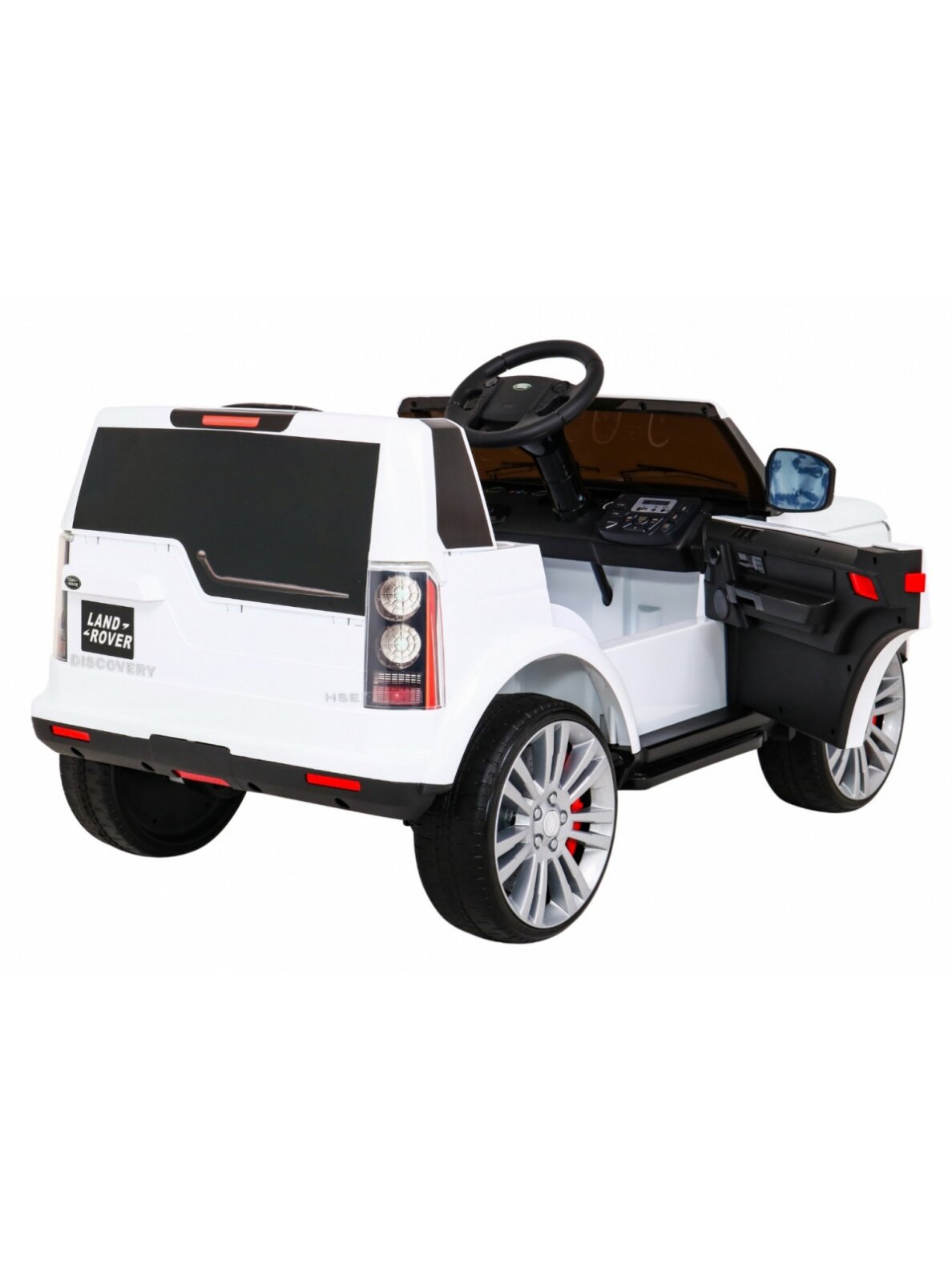 Elektromobilis vaikams Land Rover DisDangay White 7