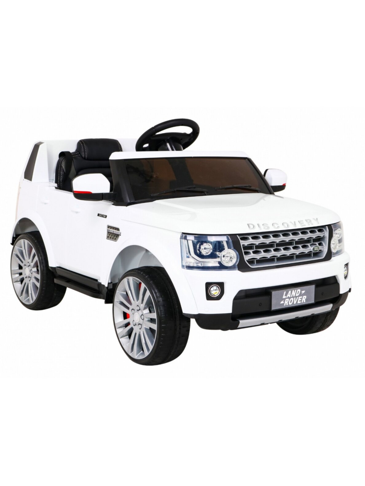 Elektromobilis vaikams Land Rover DisDangay White 9 Elektromobilis vaikams Land Rover DisDangay White 9